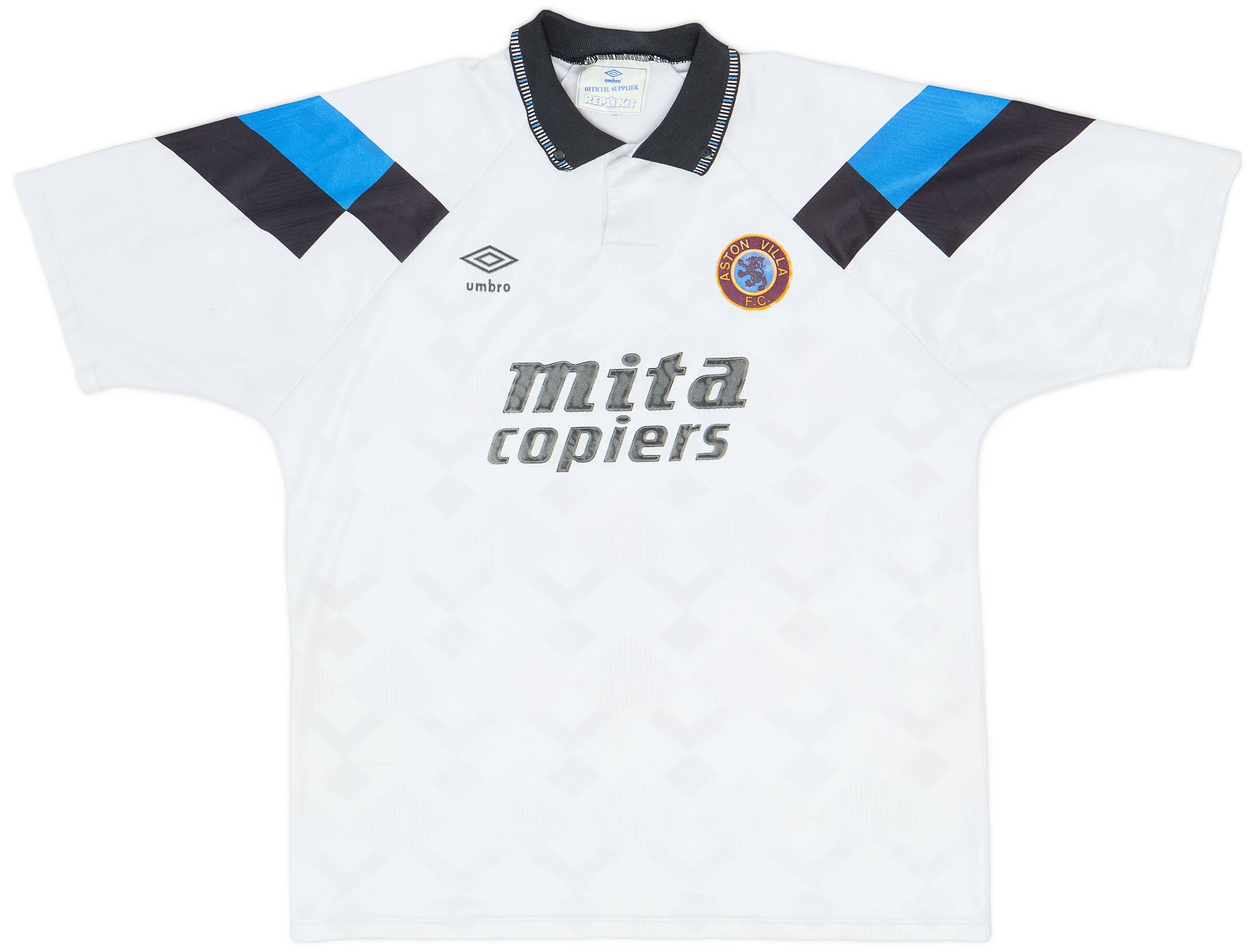 1990-92 Aston Villa Away Shirt - 7/10 - (XL)