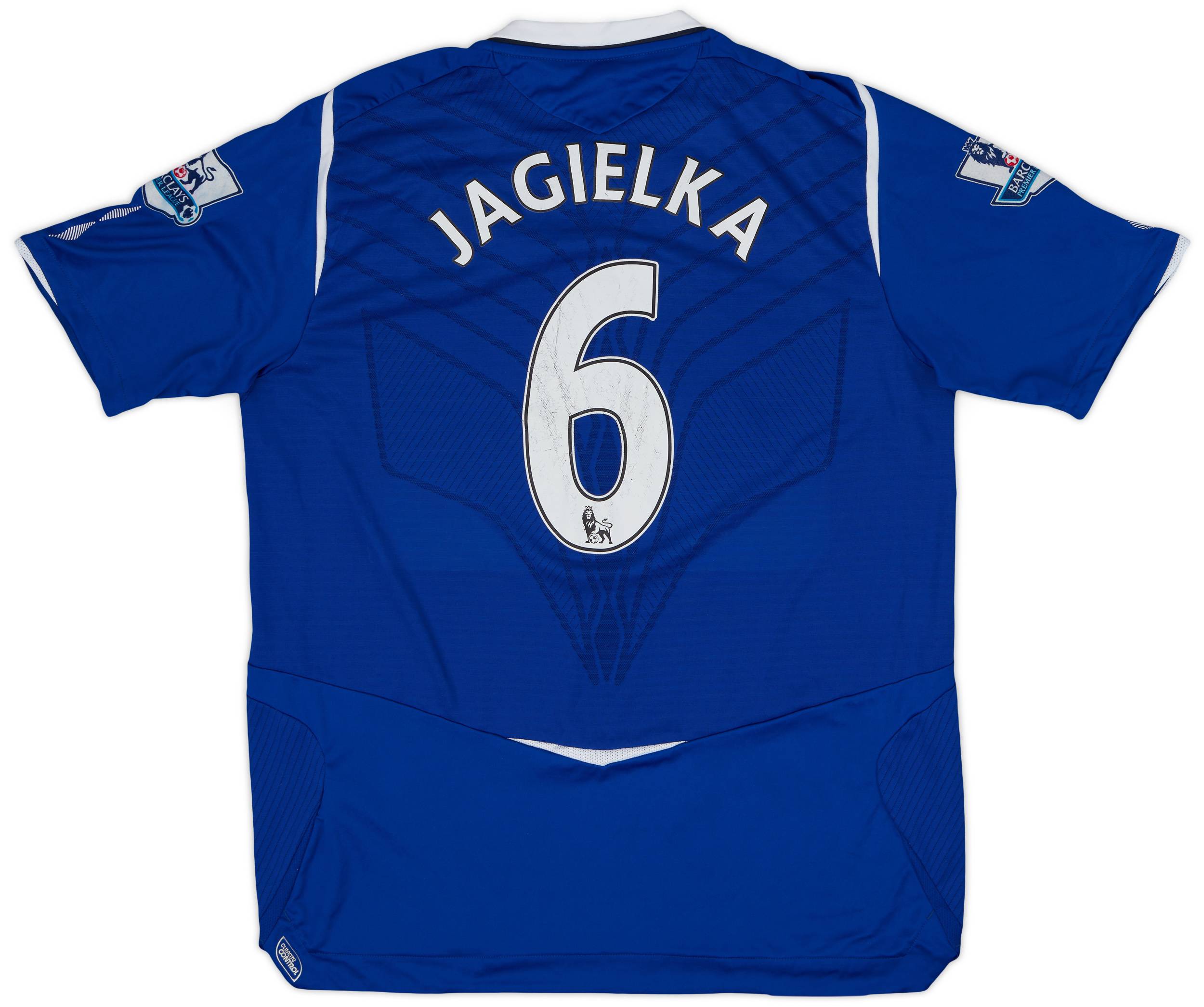 2008-09 Everton Home Shirt Jagielka #6 - 7/10 - (L)
