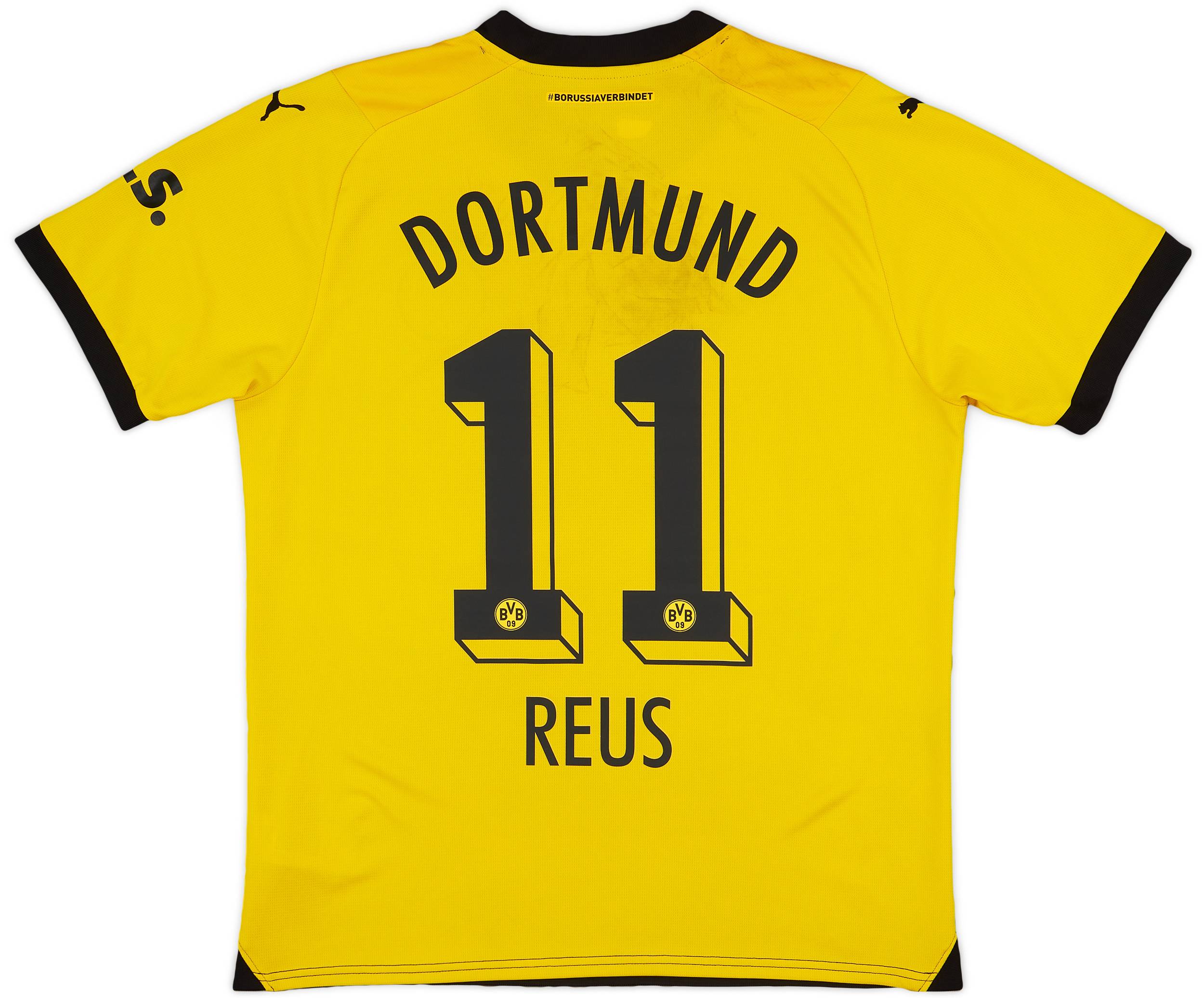 休日限定 2023-24 Borussia Dortmund Home Shirt Reus #11 - 7/10 - (L) ウェア