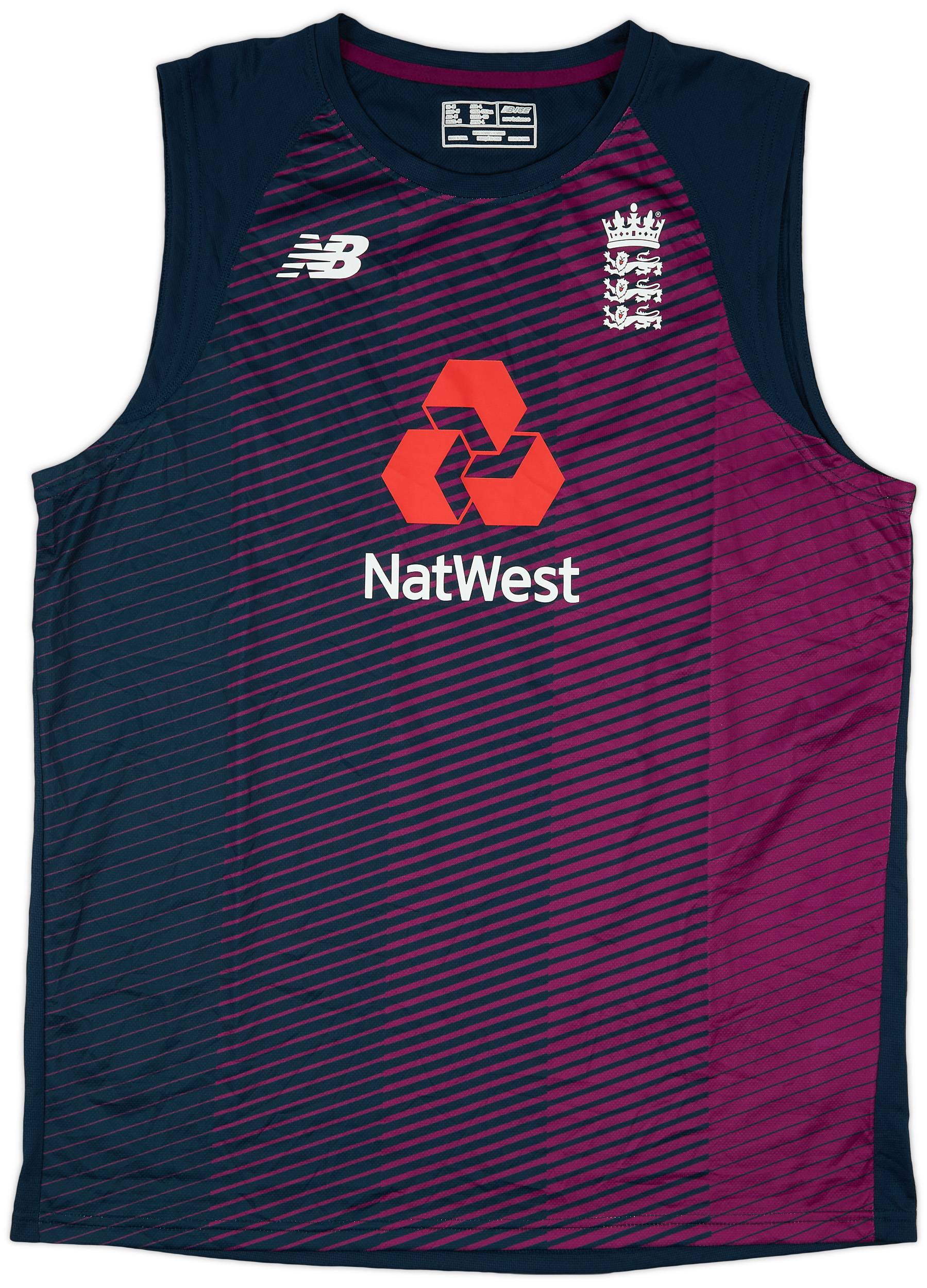 2020-21 England Cricket New Balance Training Vest - 9/10 - (M)
