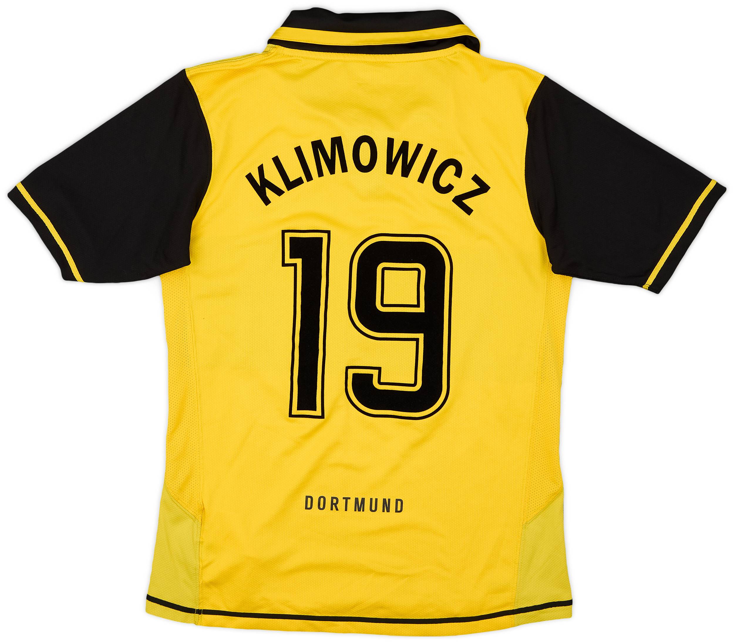 2007-08 Borussia Dortmund Home Shirt Klimowicz #19 - 6/10 - (XL.Boys)