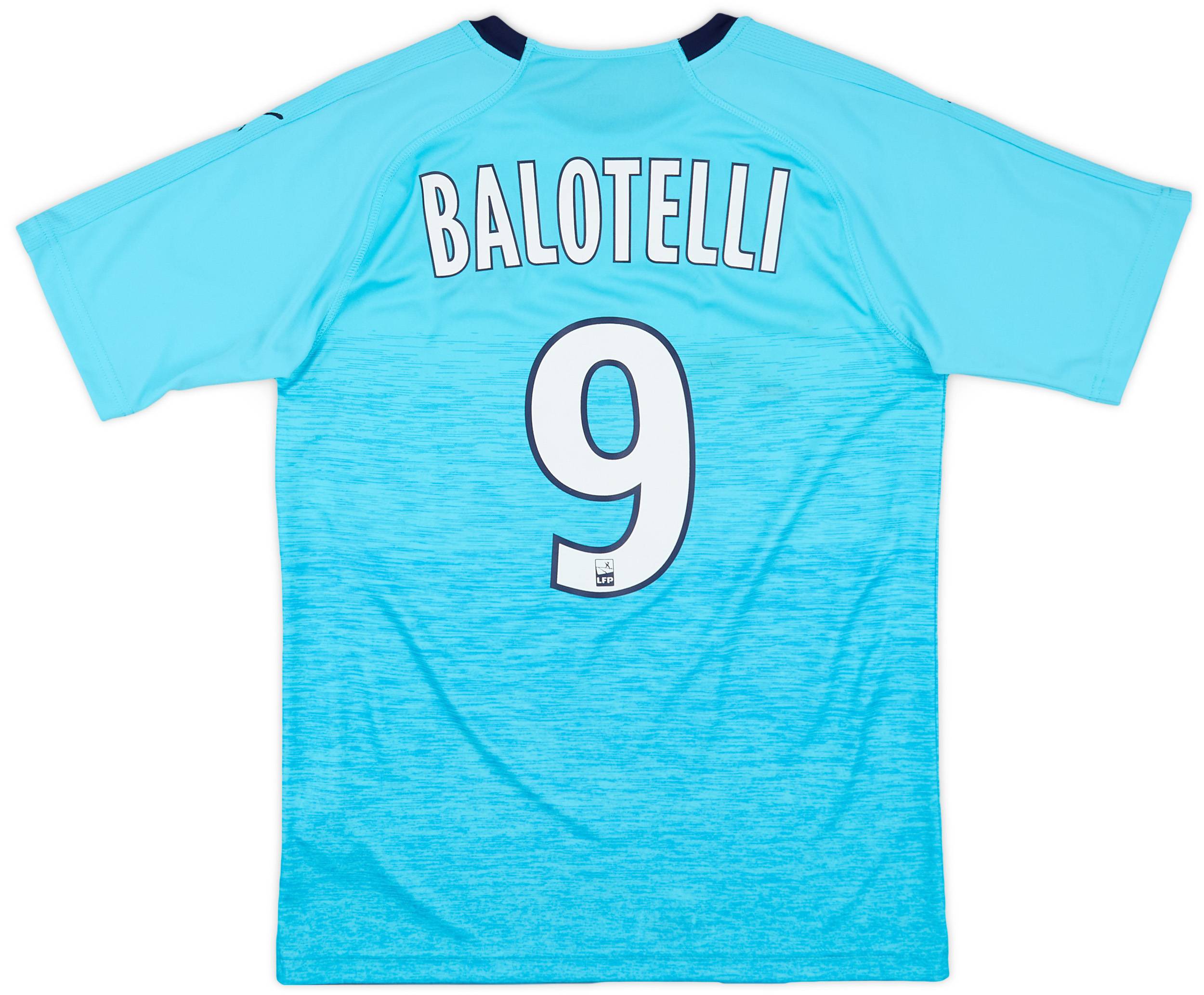 2018 19 Olympique Marseille Third Shirt Balotelli 9 7 10 S