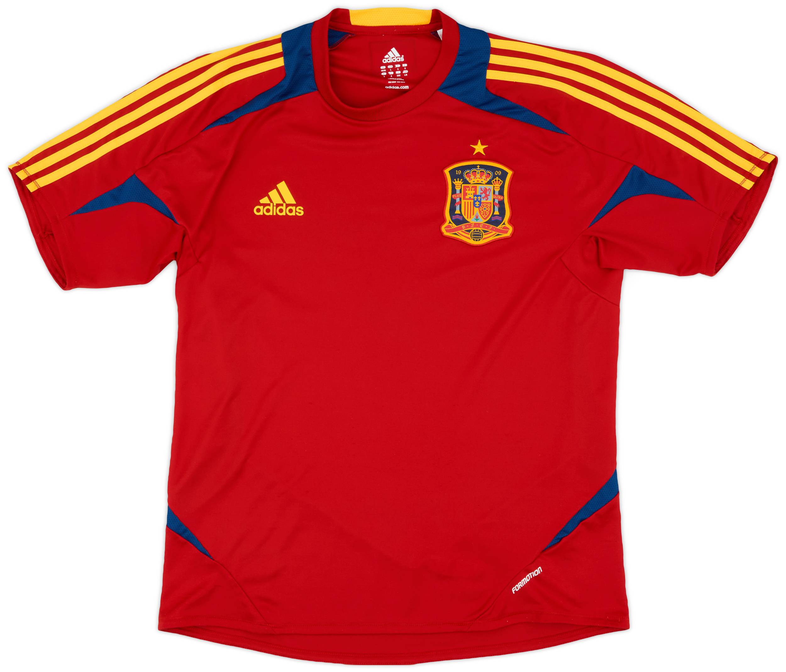 2011-12 Spain adidas Formotion Training Shirt - 9/10 - (L/XL)