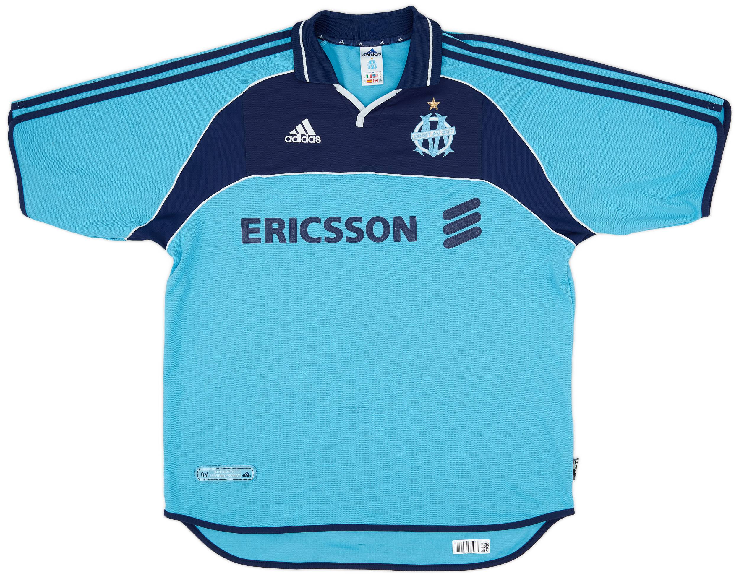 2000-01 Olympique Marseille Away Shirt - 7/10 - (XL)