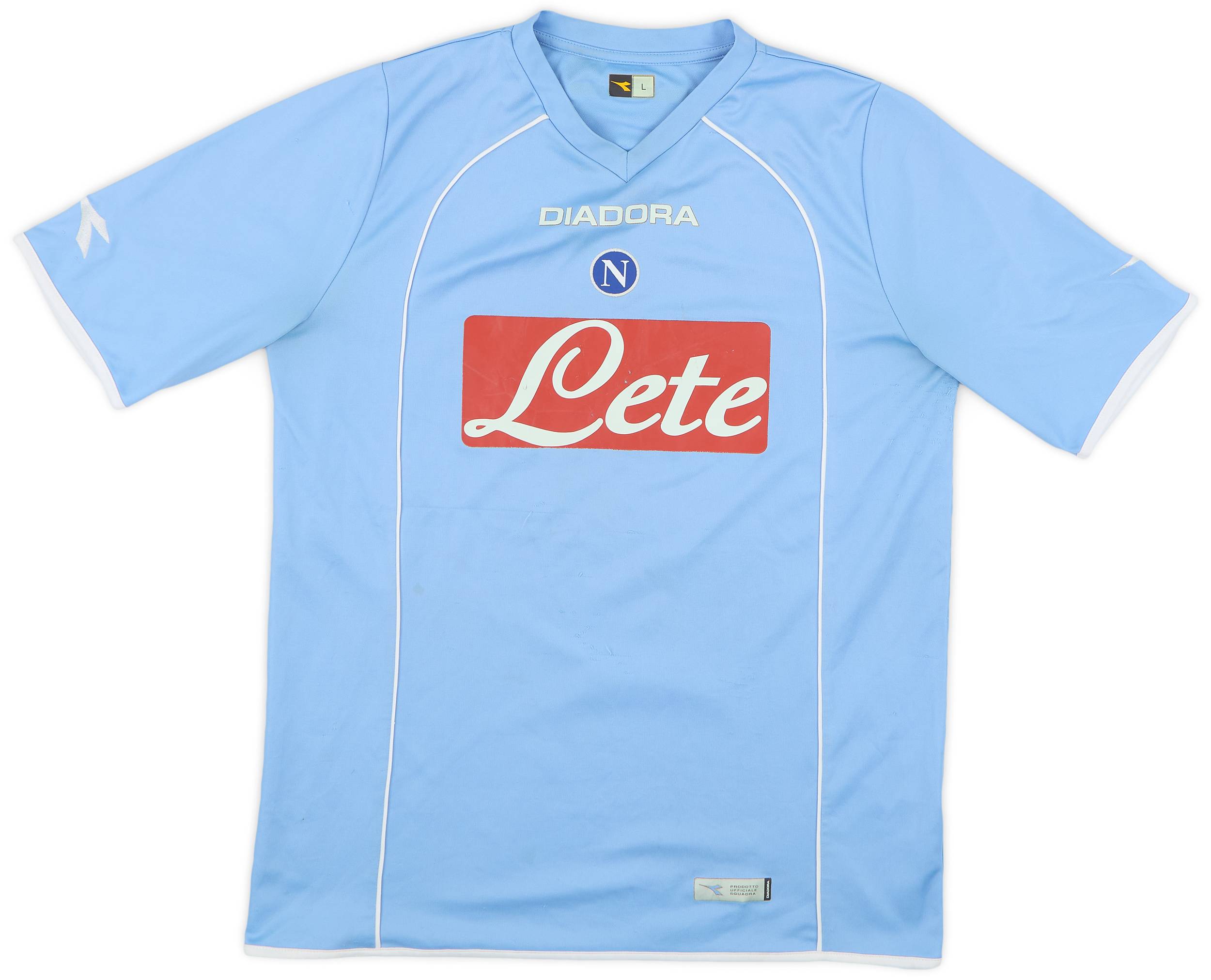 2006-07 Napoli Home Shirt - 6/10 - (L)