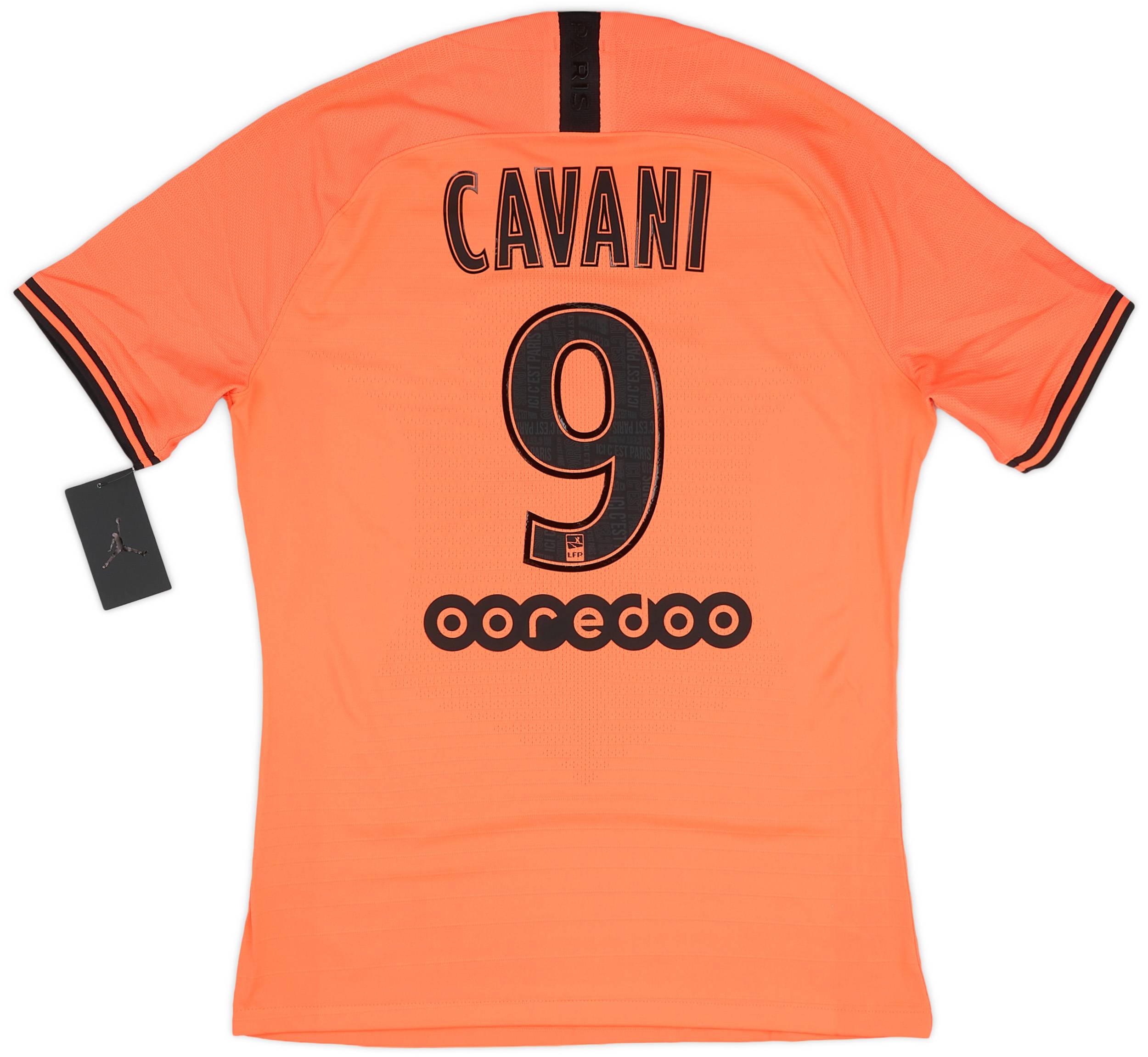 2019 20 Paris Saint Germain x Air Jordan Player Issue Vaporknit Away Shirt Cavani 9