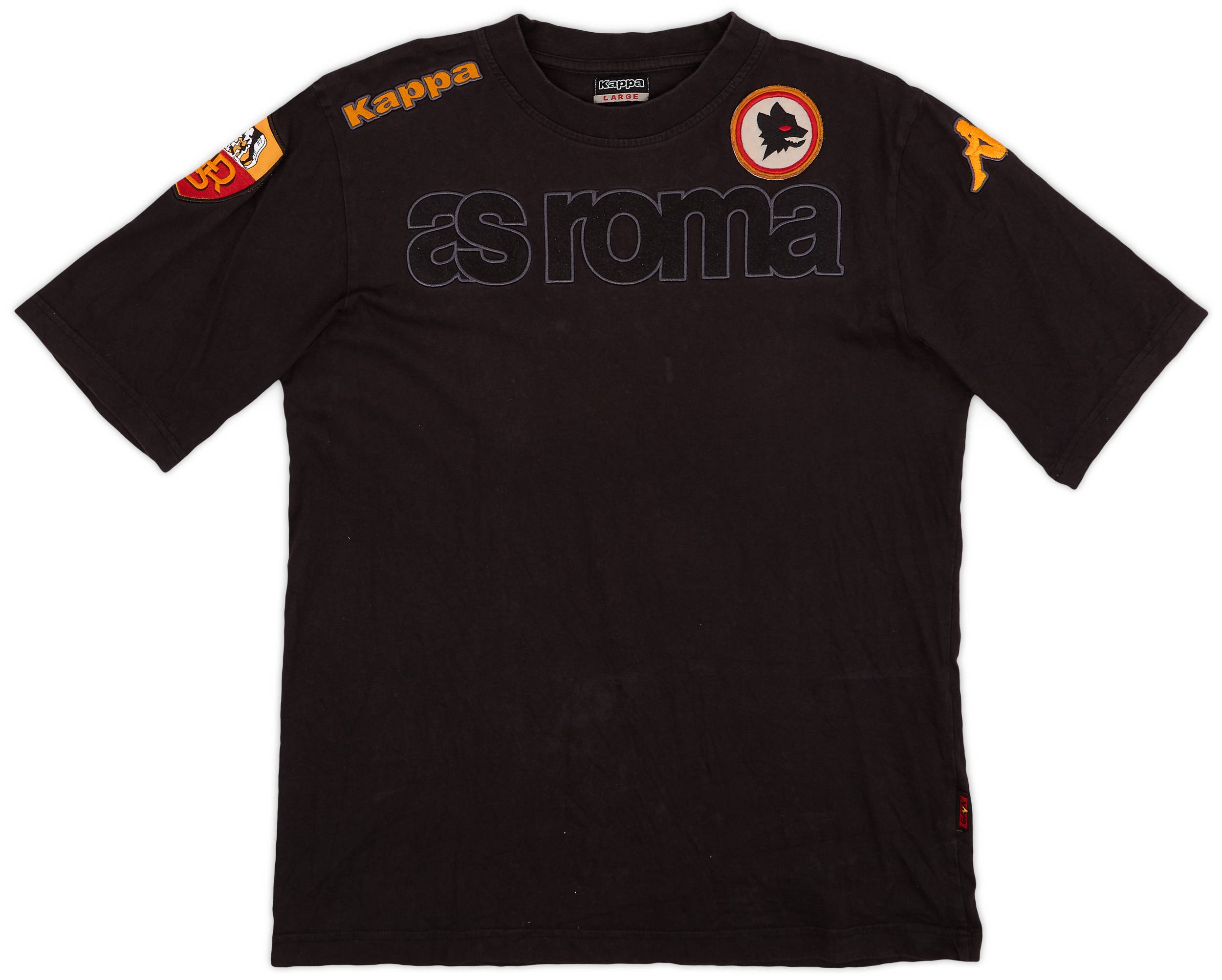 2009-10 Roma Kappa Cotton Tee - 6/10 - (L)