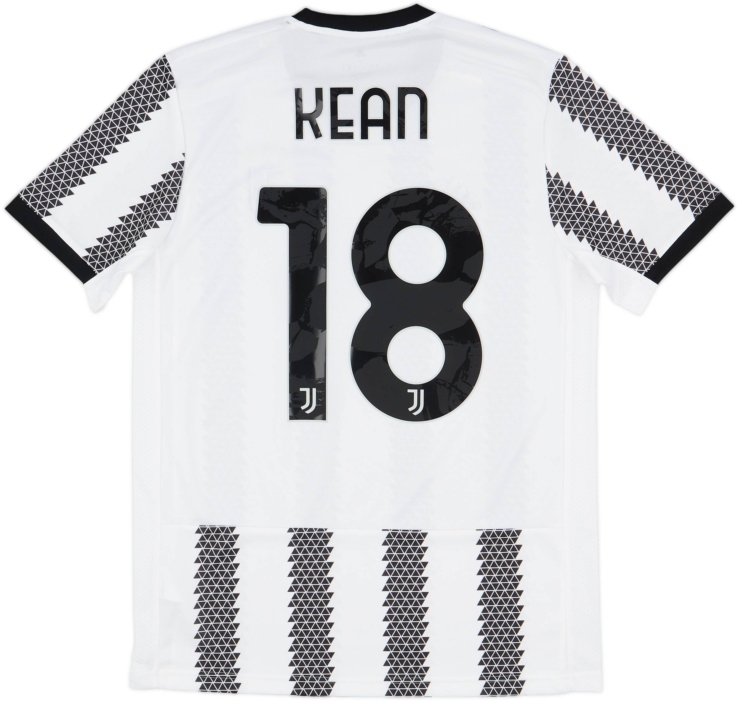 2022-23 Juventus Home Shirt Kean #18 - 10/10 - (M)