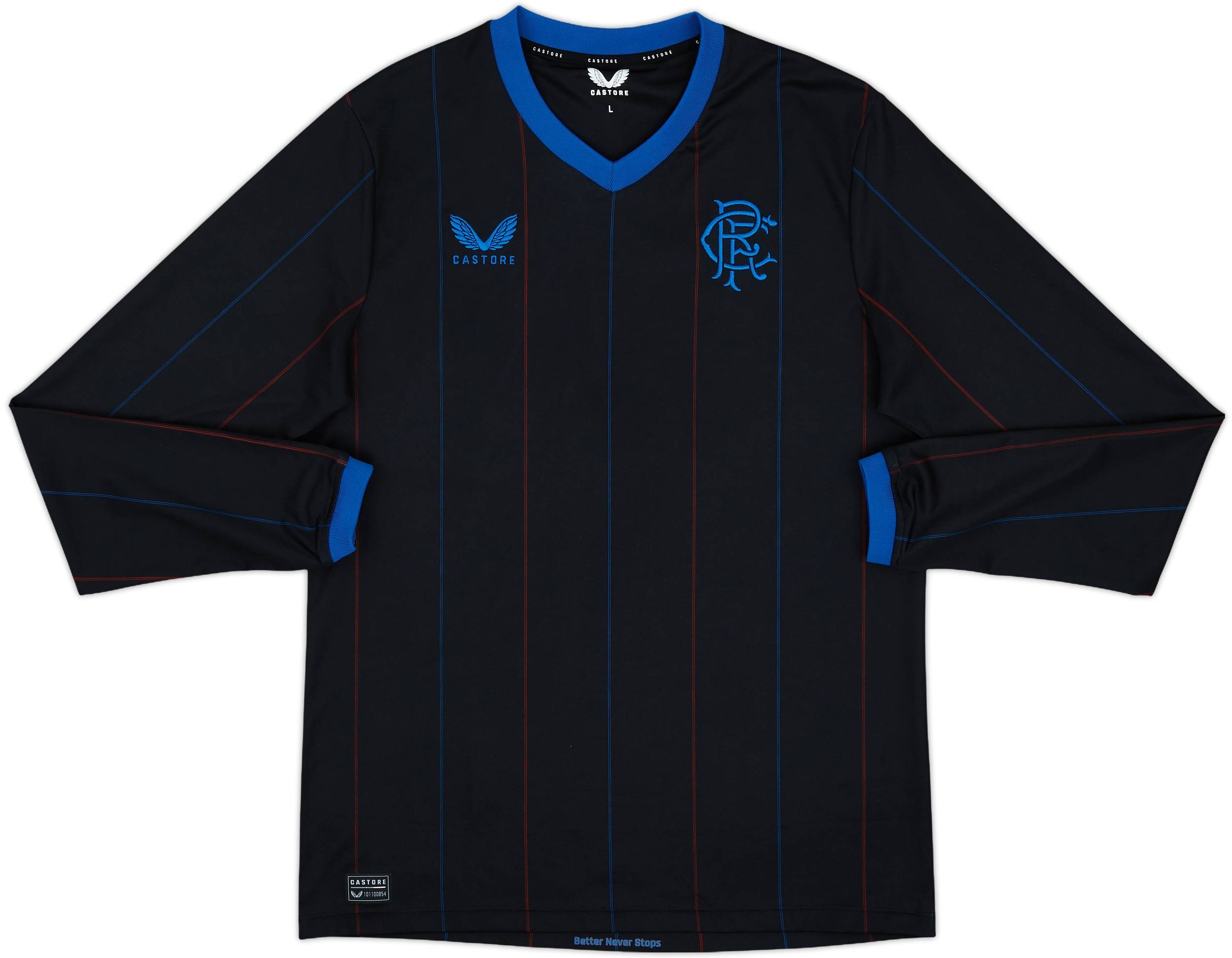 2022-23 Rangers Fourth Shirt - 9/10 - (L)