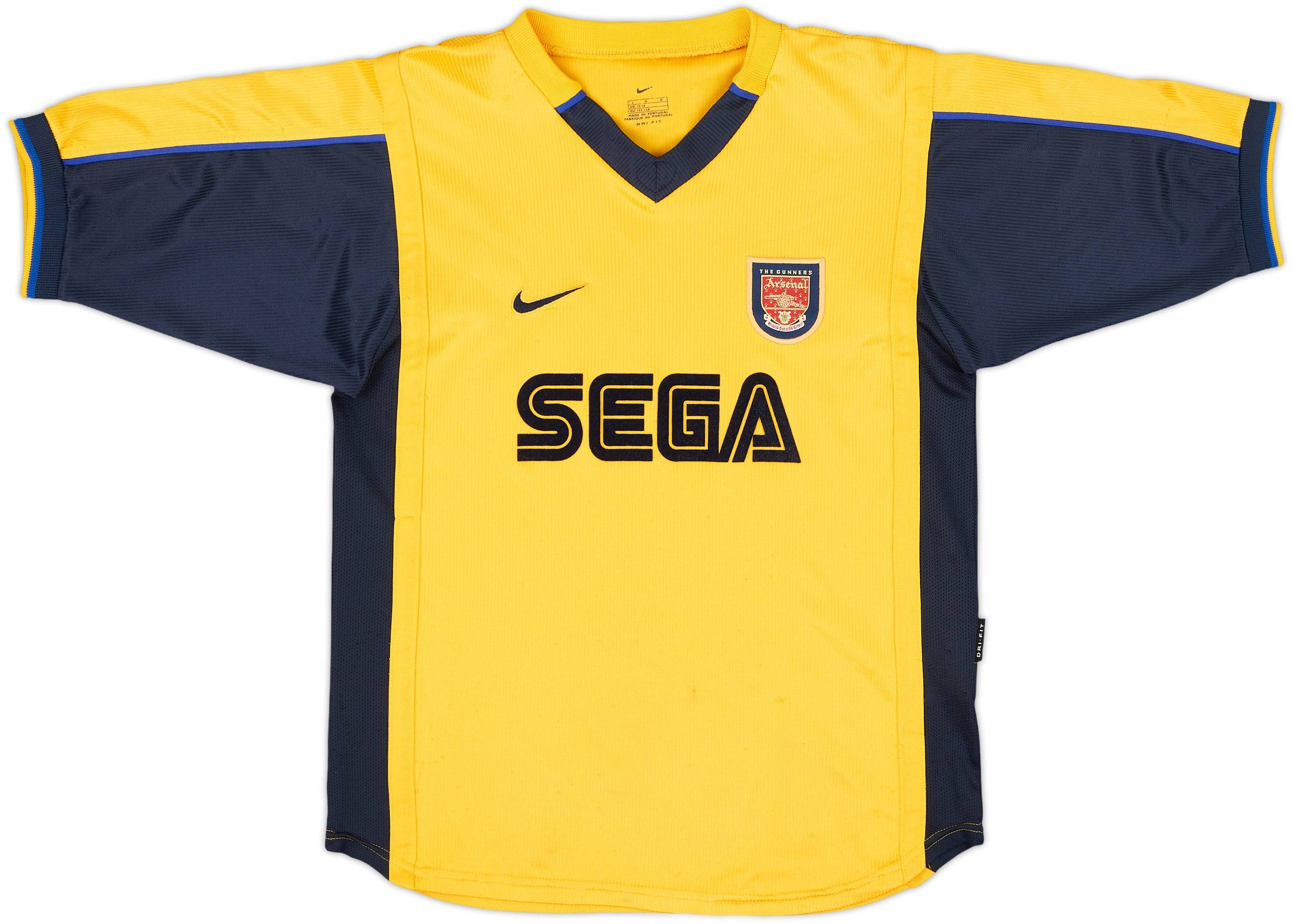 1999-01 Arsenal Away Shirt - 7/10 - (L.Boys)