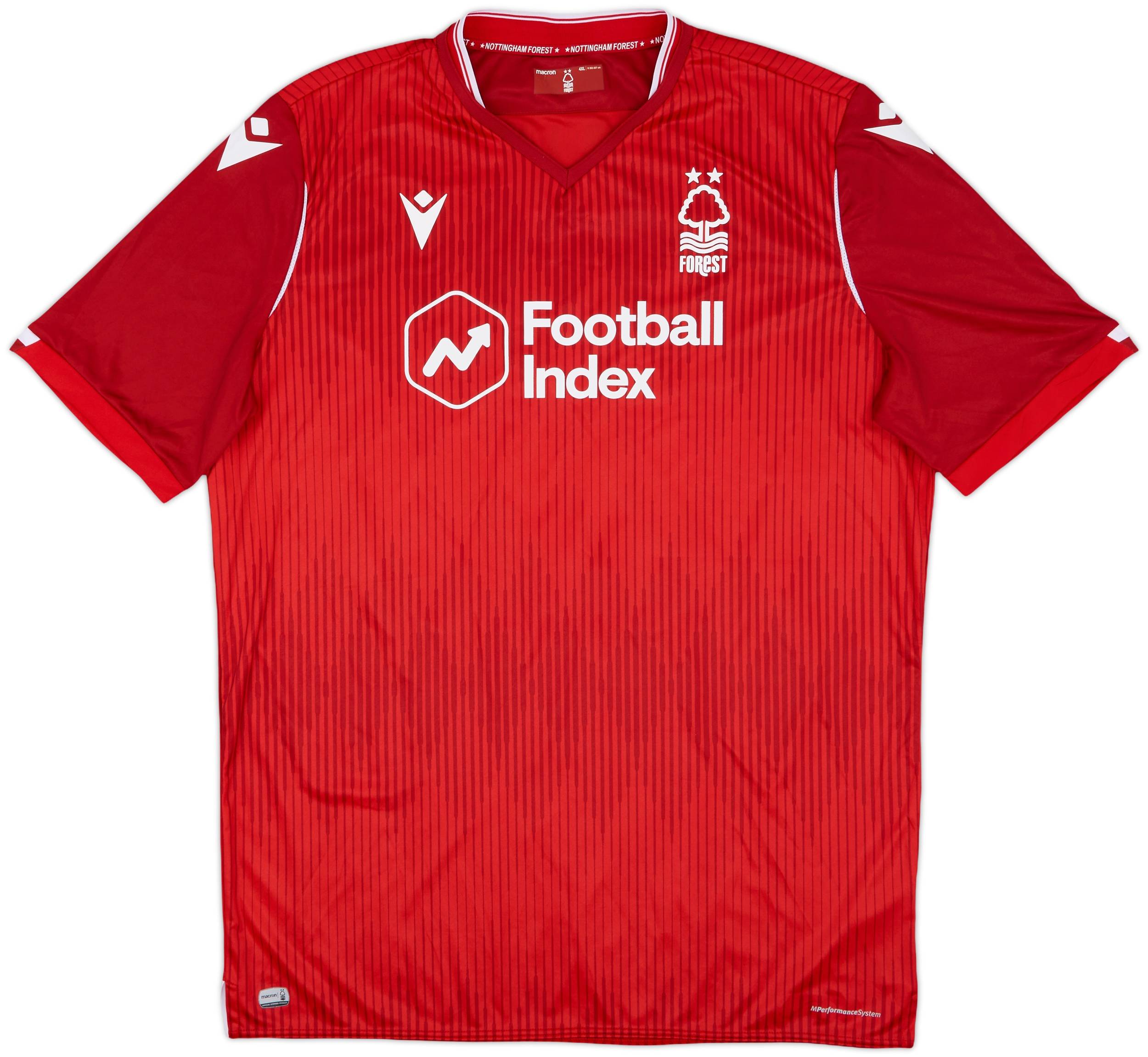 2019-20 Nottingham Forest Home Shirt Yates #22 - 10/10 - (4XL)