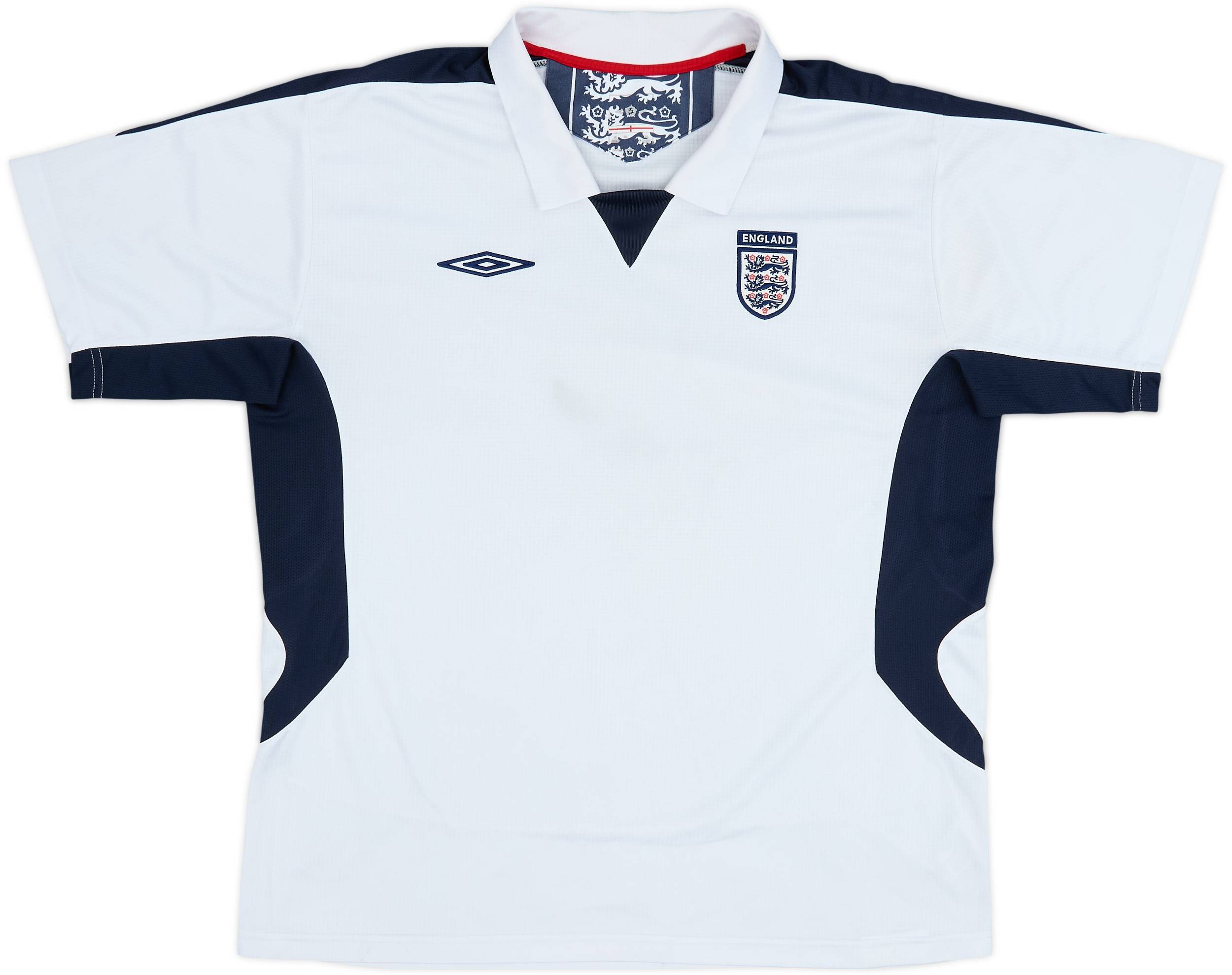 2004-06 England Umbro Training Shirt - 5/10 - (XL)