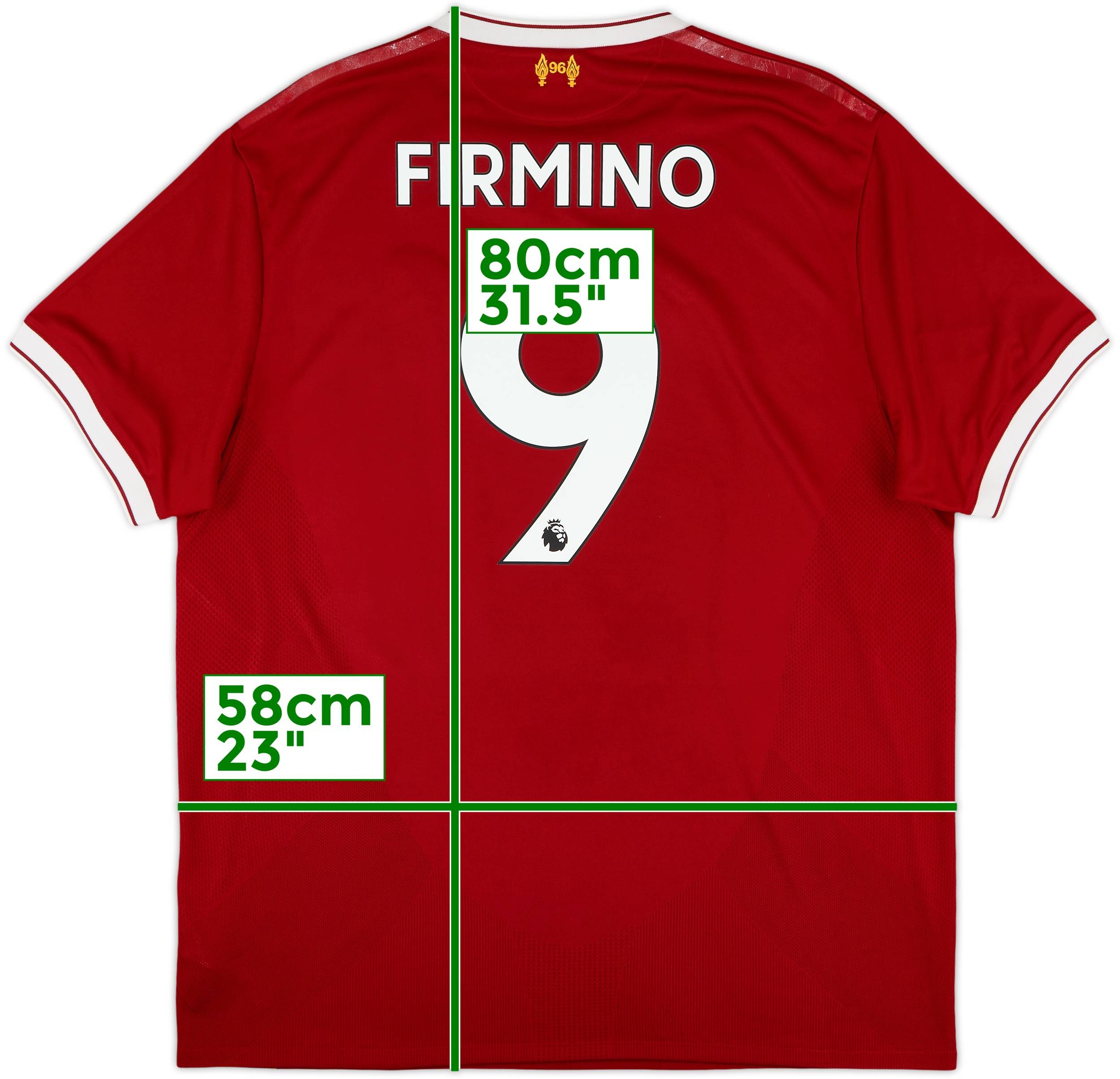 2017-18 Liverpool 125 Years Home Shirt Firmino #9 - 6/10 - (XL)