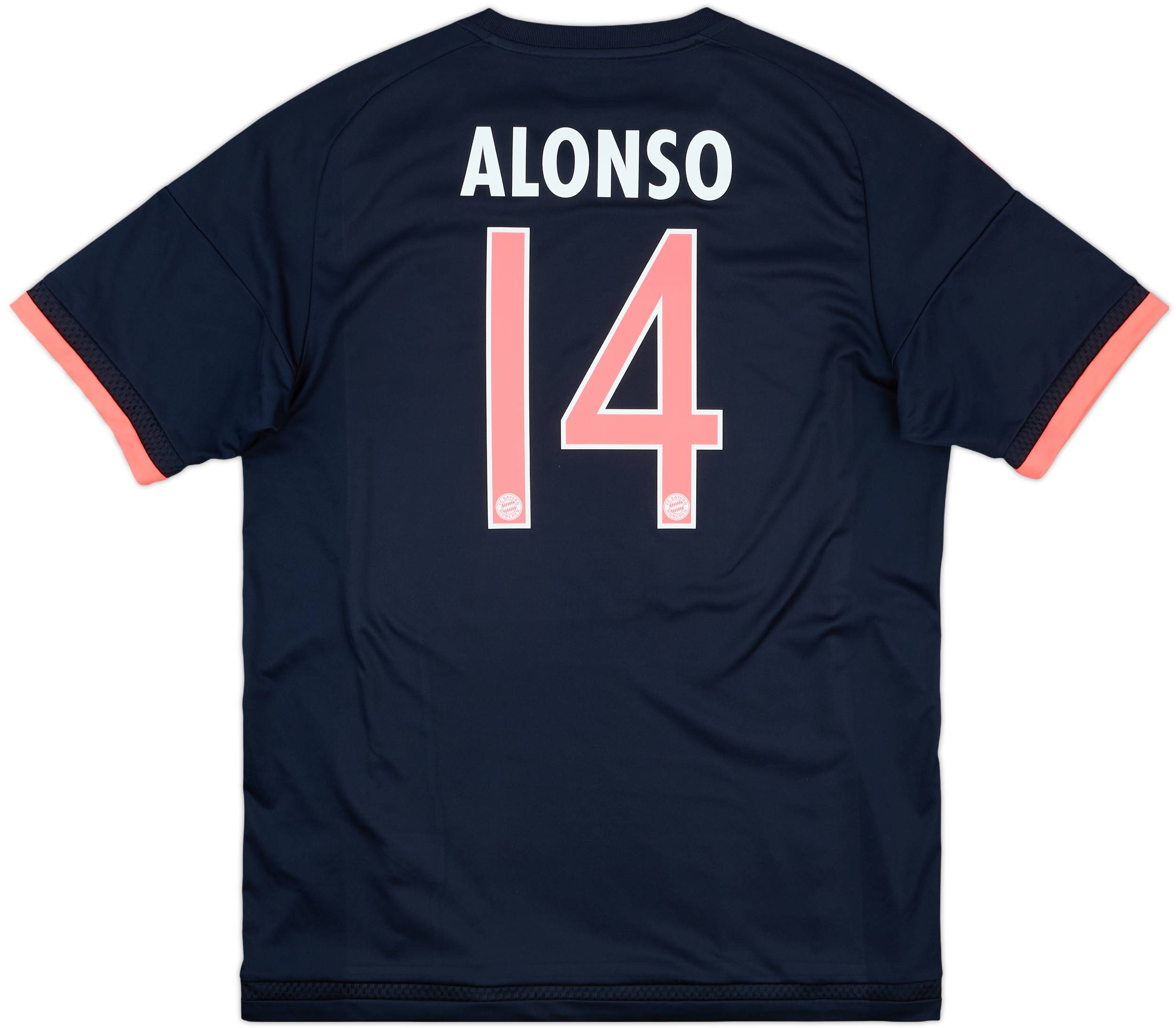 2015-16 Bayern Munich Third Shirt Alonso #14 - 4/10 - (L)