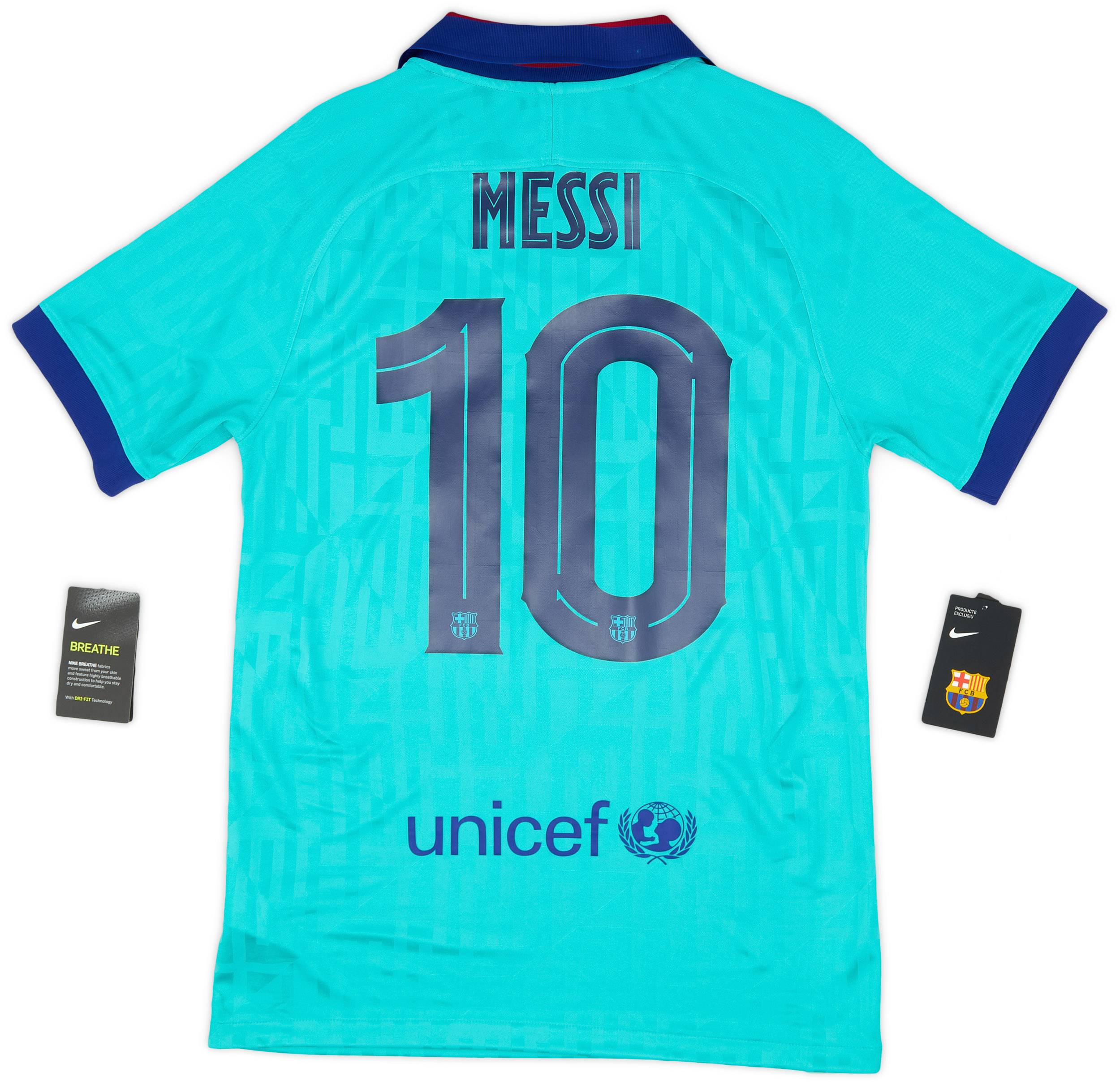 2019-20 Barcelona Third CL Shirt Messi #10 (S)