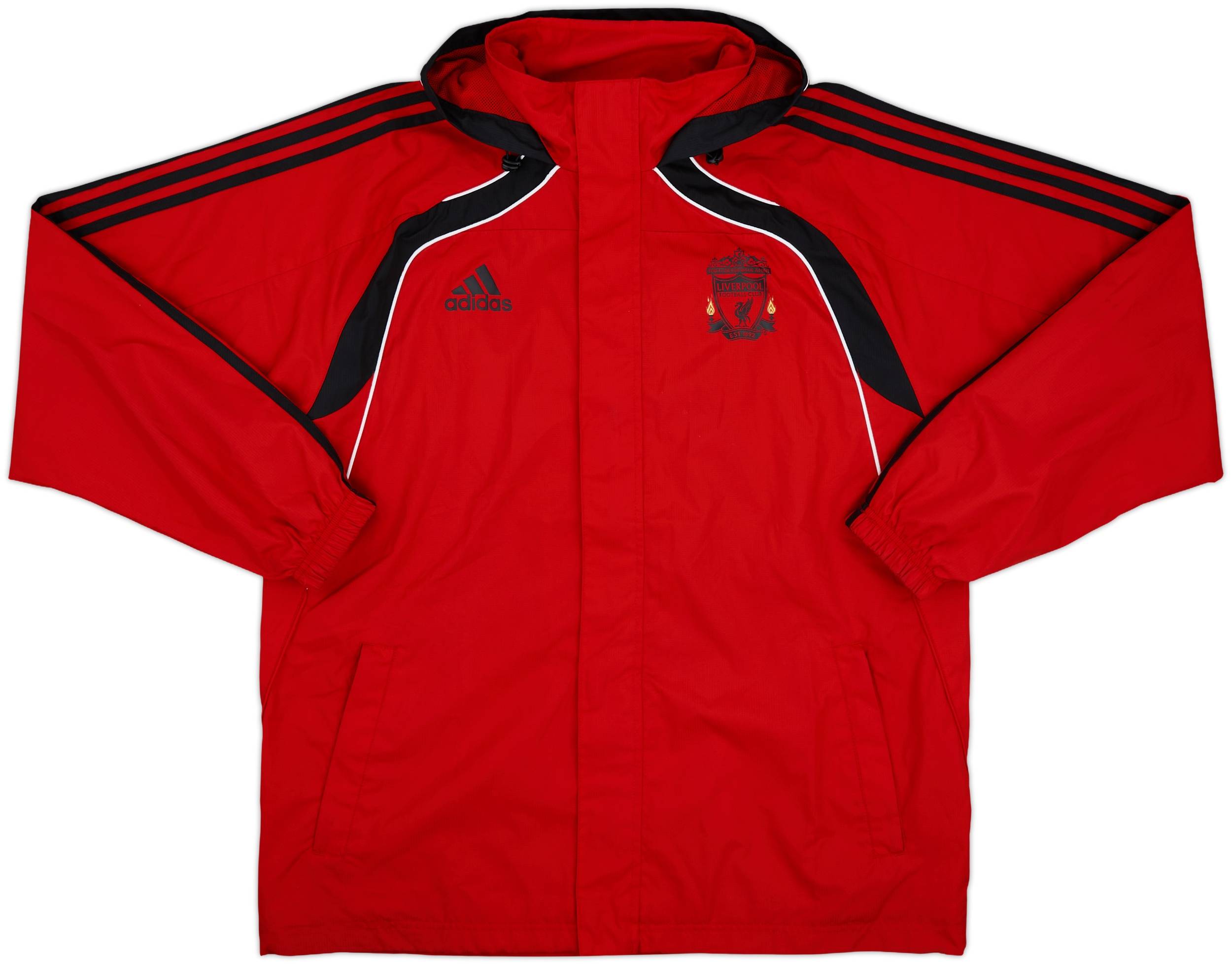 リバプールFC adidas ジャケット レッド Vintage Adidas Liverpool Football Jacket Soccer Track Top