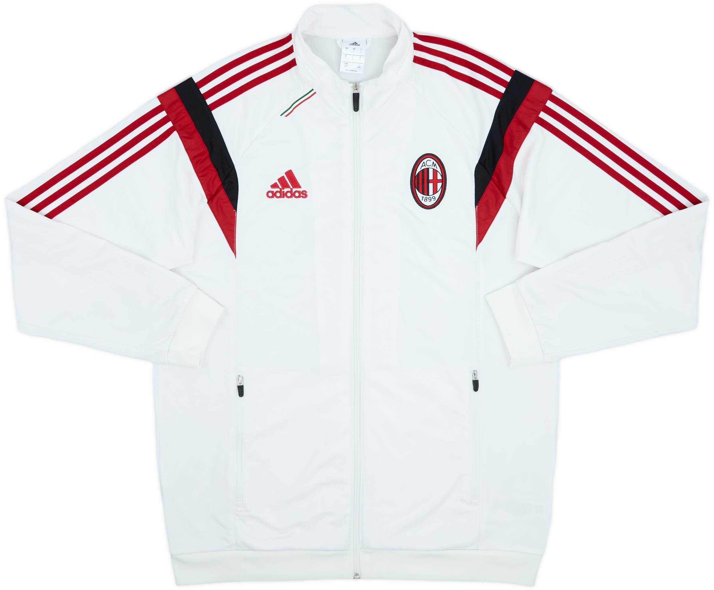 2014-15 AC Milan adidas Track Jacket - 10/10 - (L)