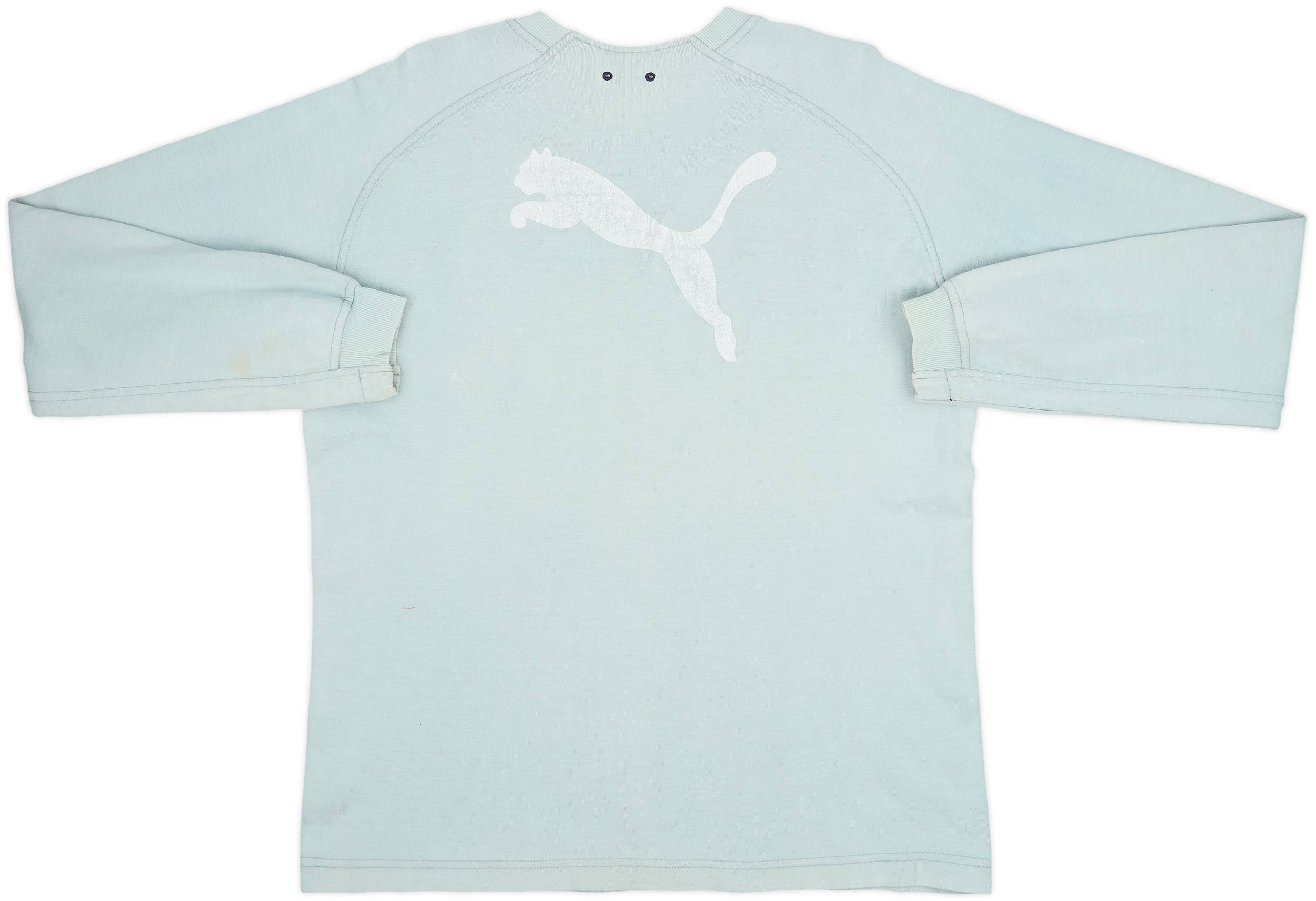 激レアPUMA SS Lazio シャツ Mサイズ ライトブルー Puma S.S. Lazio 長袖シャツ ネイビーライトブルー超レア現状