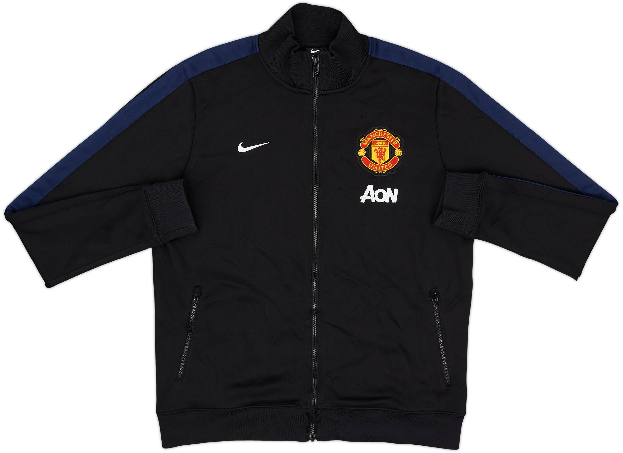 2013-14 Manchester United Nike Track Jacket - 8/10 - (L)