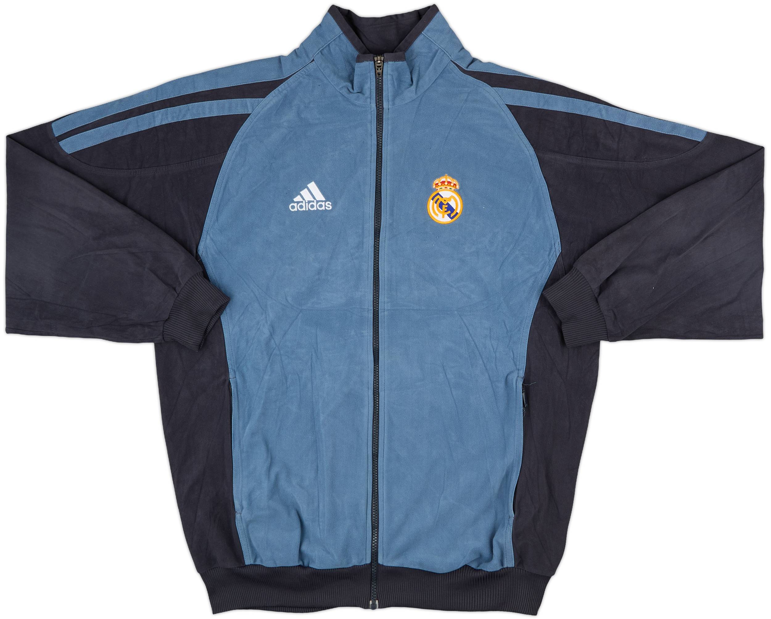 2001-02 Real Madrid adidas Tracksuit - 9/10 - (XL)