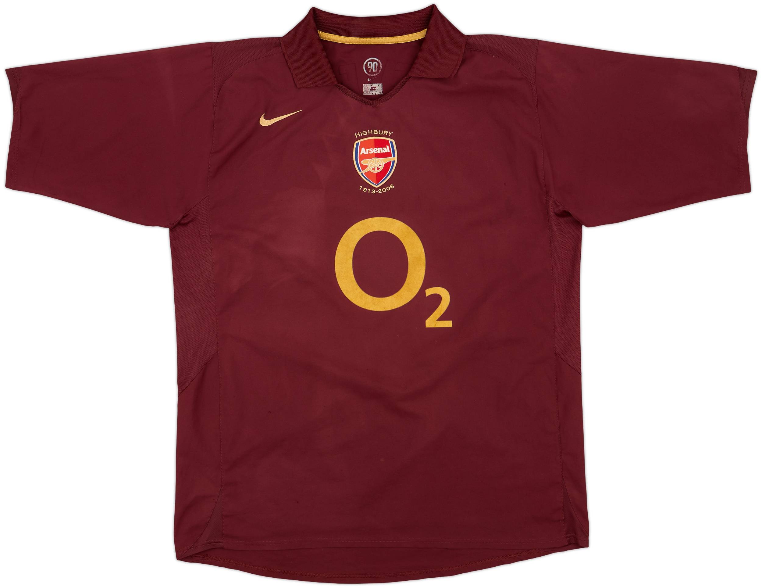 Arsenal Reyes 9 メモリアルユニフォーム ナイキ 2005/06 2005-06 Arsenal Home Shirt Reyes #9 - 7/10 - (XXL)