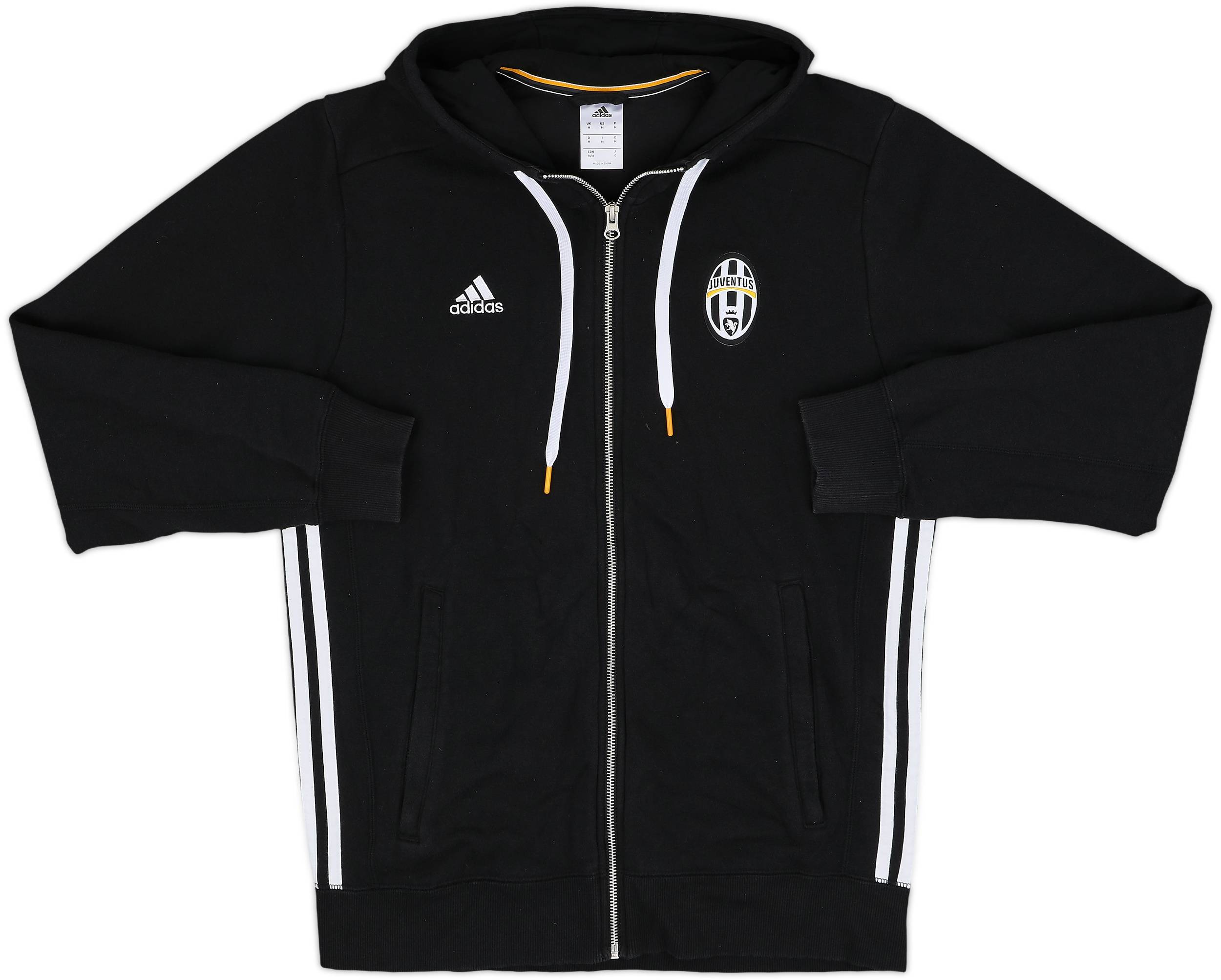 2016-17 Juventus adidas Hooded Track Jacket - 8/10 - (M)