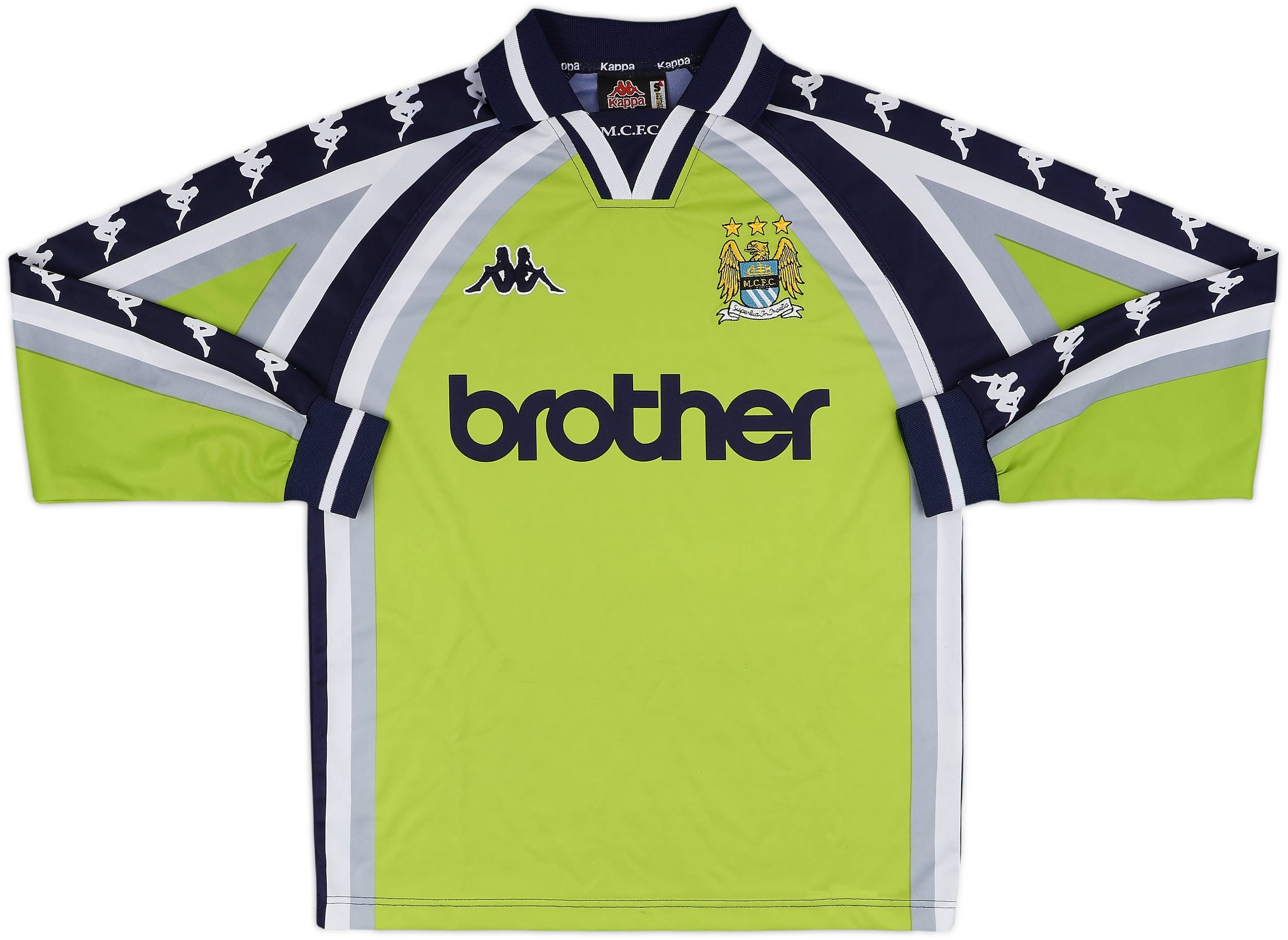 ウェア Manchester City 97/99  Manchester City 97-99 Home short sleeve – Club de Jerseys