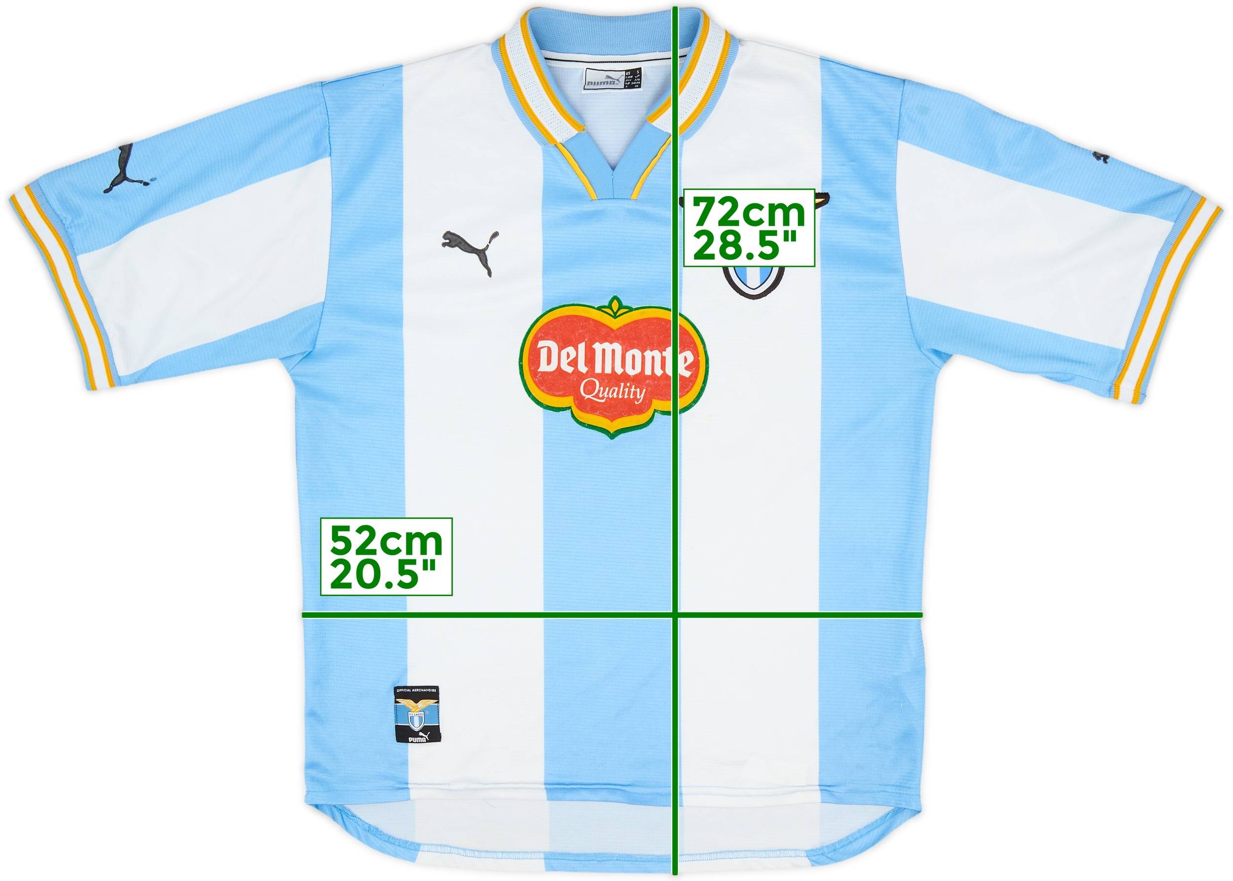 PUMA S.S. Lazio 100周年記念シャツ XL PUMA S.S. Lazio 100周年記念シャツ XL