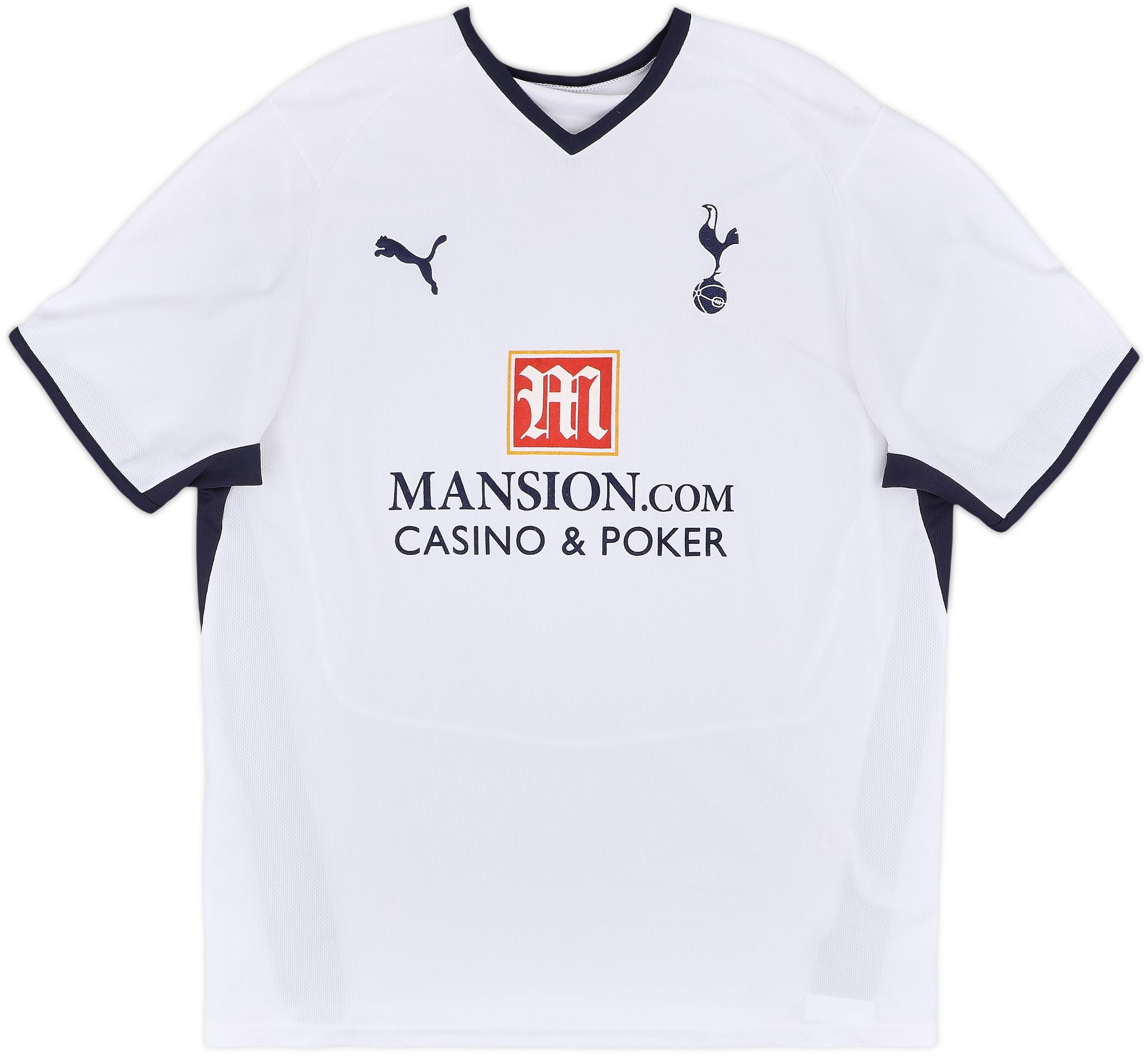 ウェア 09-10 Tottenham Hotspur HOME Puma 2009/10 TOTTENHAM HOTSPUR Vintage PUMA Home Football Shirt
