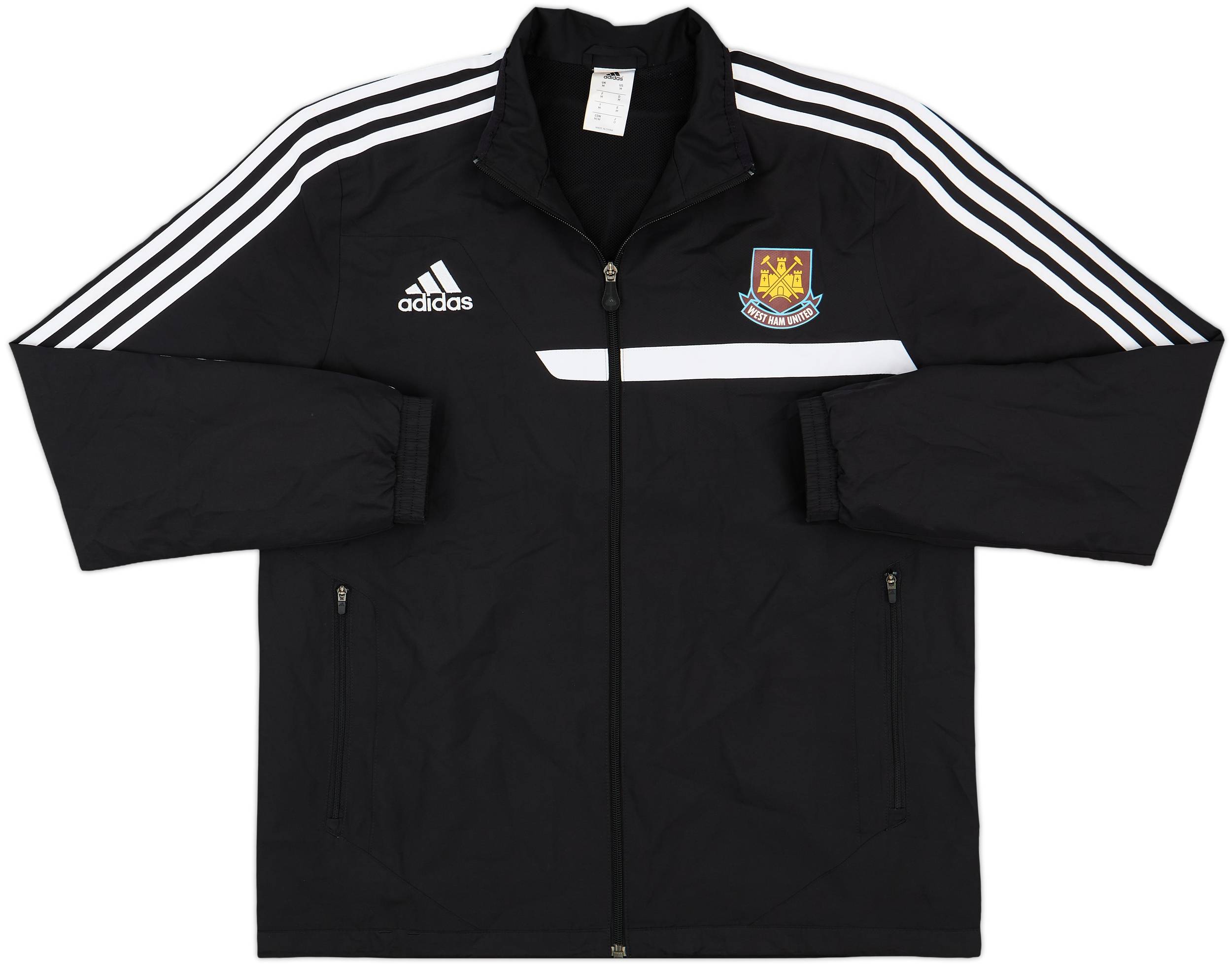 2013-14 West Ham adidas Track Jacket - 9/10 - (M)