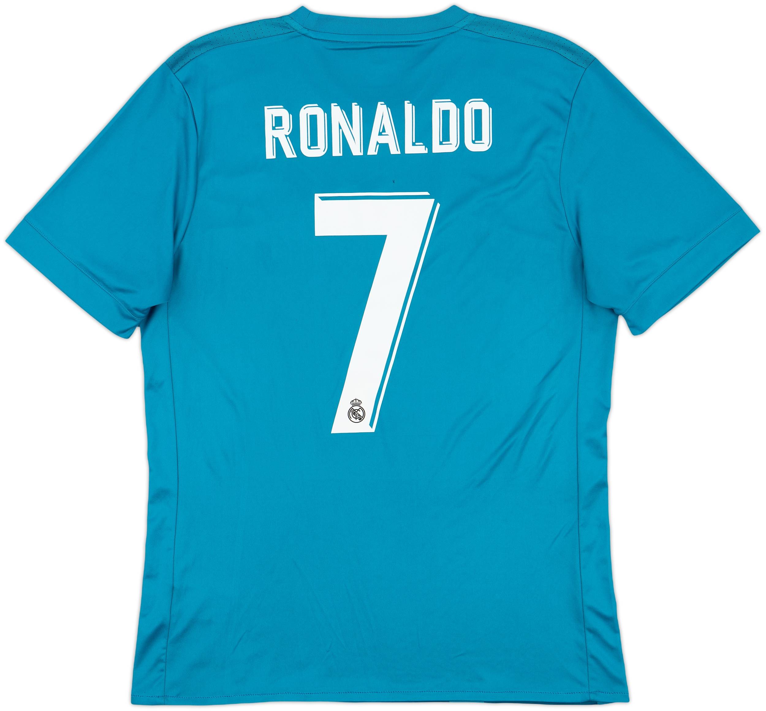 REAL MADRID RONALDO 7番シャツ 2017-18 Real Madrid Third Shirt Ronaldo #7 - 9/10 - (M)