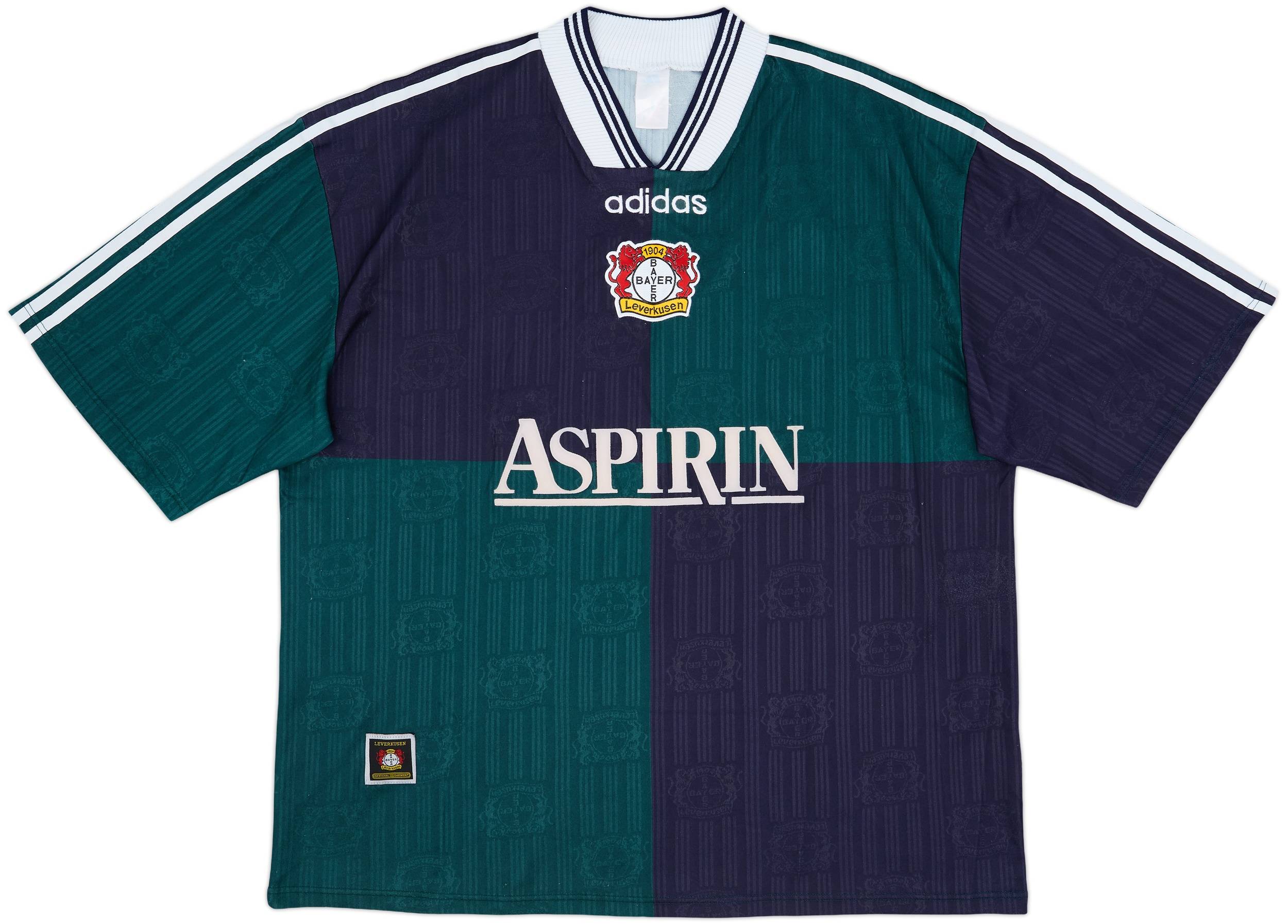 ユニフォーム 1997-98 Bayer Leverkusen Away Shirt - 8/10 - (XXL)