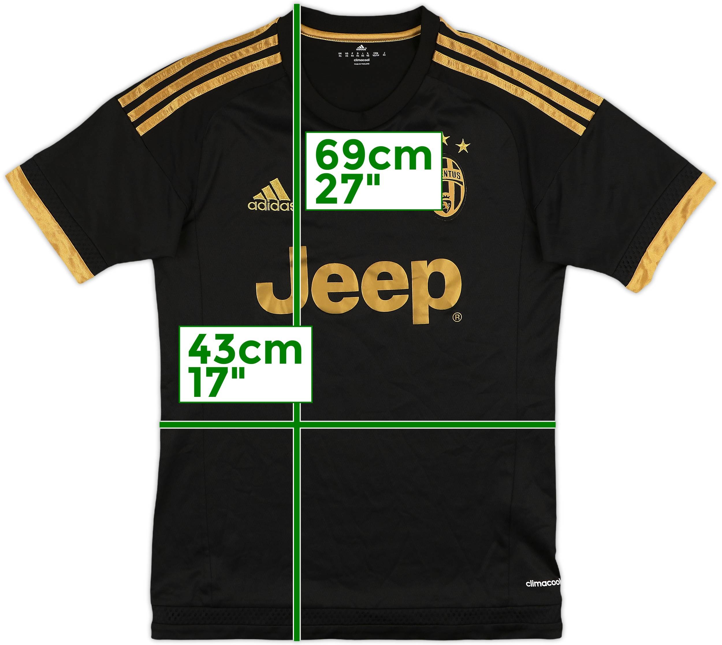 2015-16 Juventus Third Shirt - 9/10 - (XS)