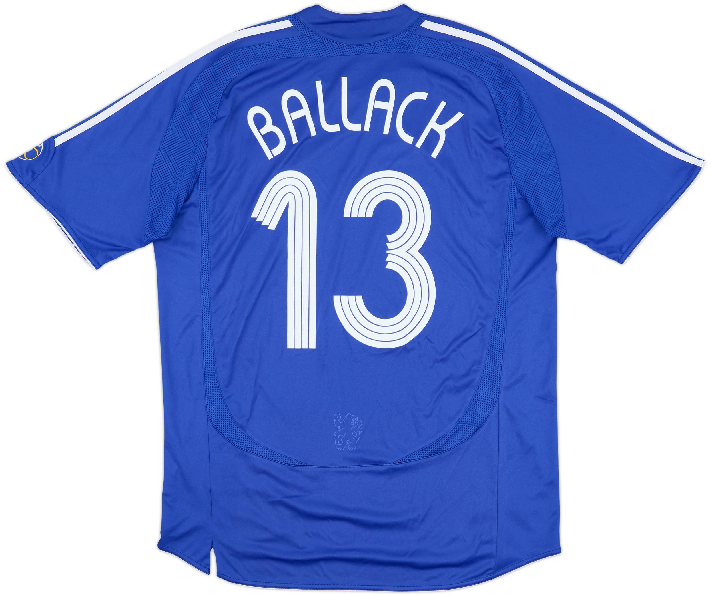 Chelsea FC Ballack 13 シャツ 2006-08 Chelsea Home Shirt Ballack #13 - 4/10 - (L)