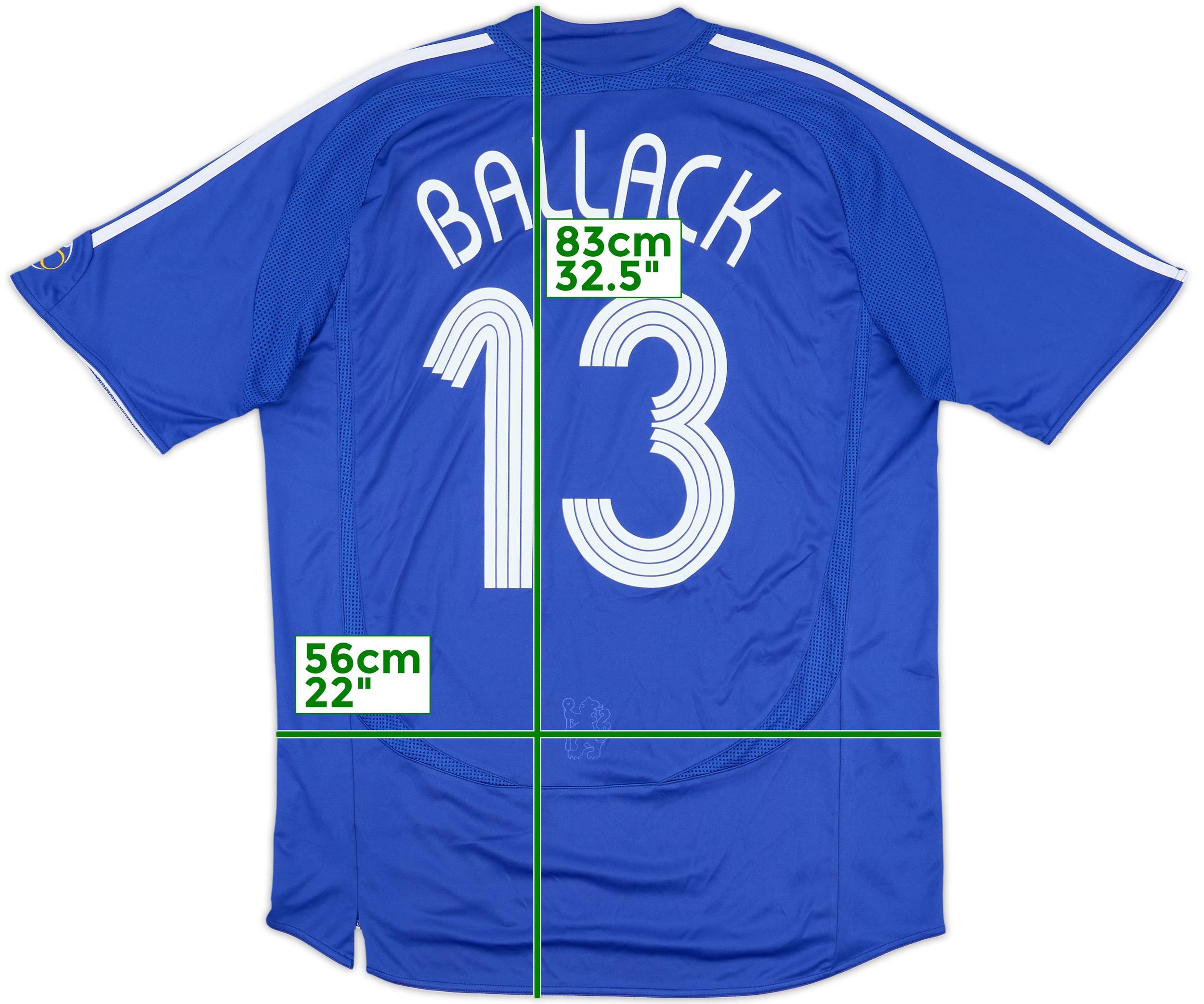 2006-08 Chelsea Home Shirt Ballack #13 - 4/10 - (L)