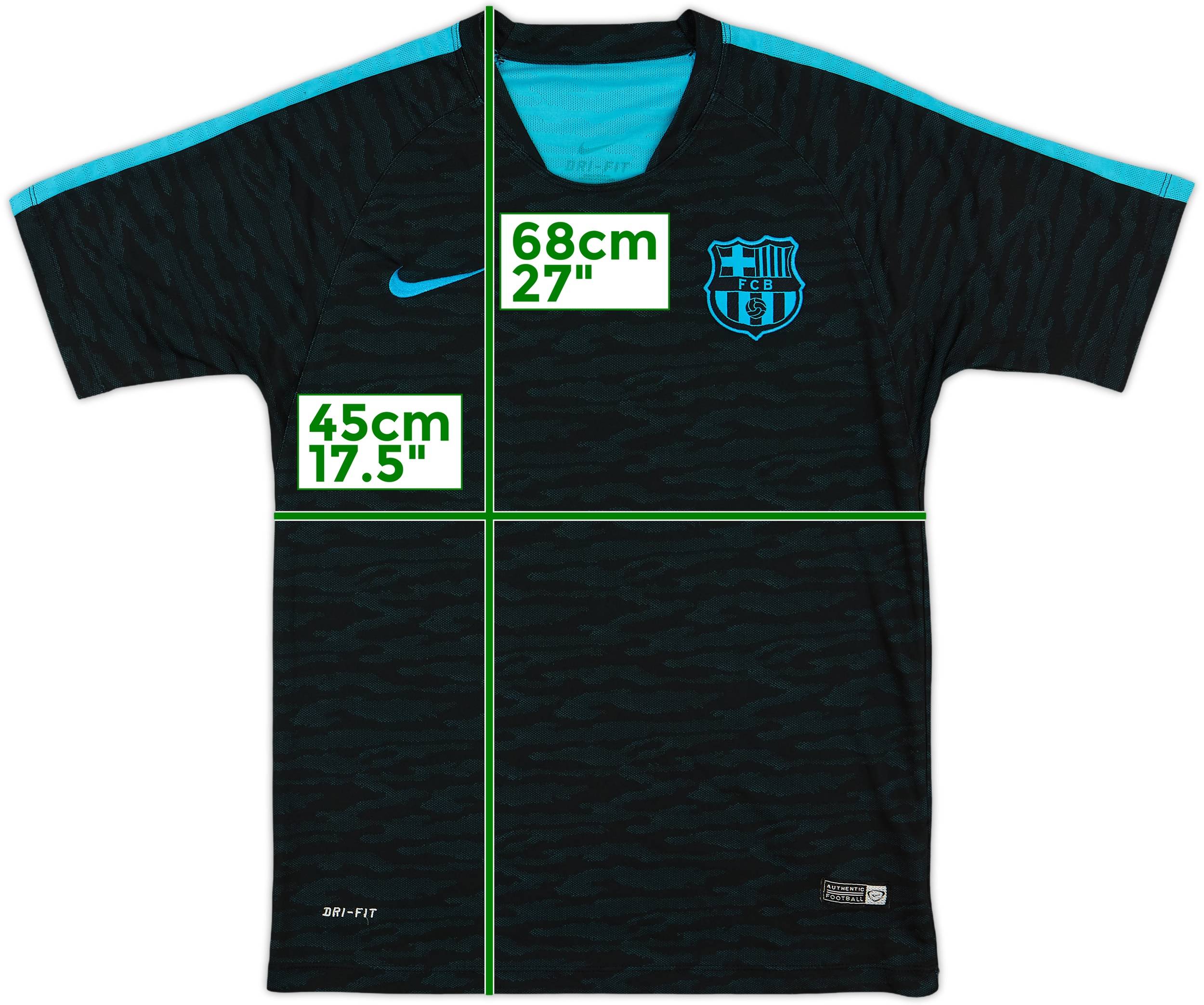 2015-16 Barcelona Nike Training Shirt - 8/10 - (S)