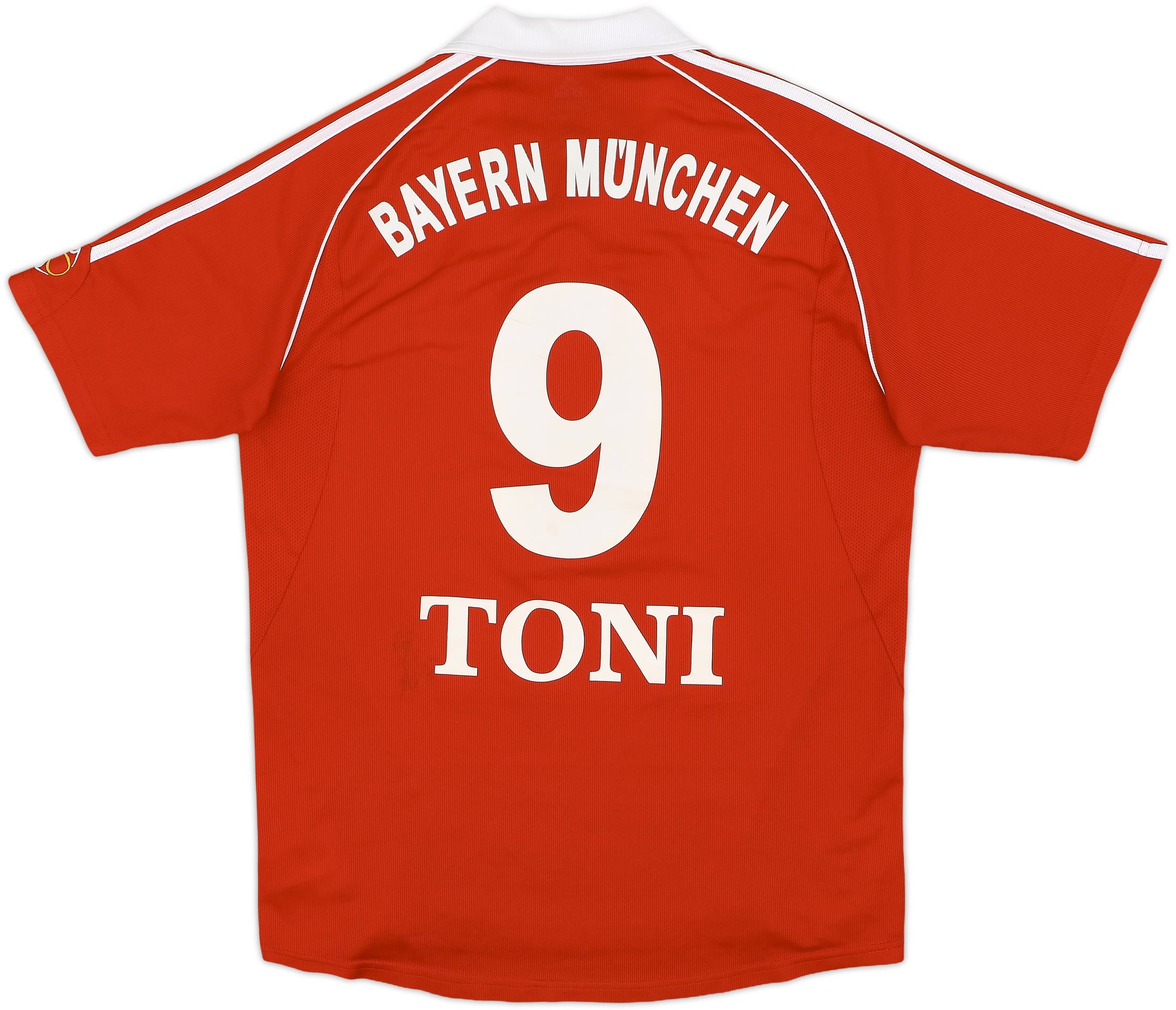 2006-07 Bayern Munich Home Shirt Toni #9 - 8/10 - (S)