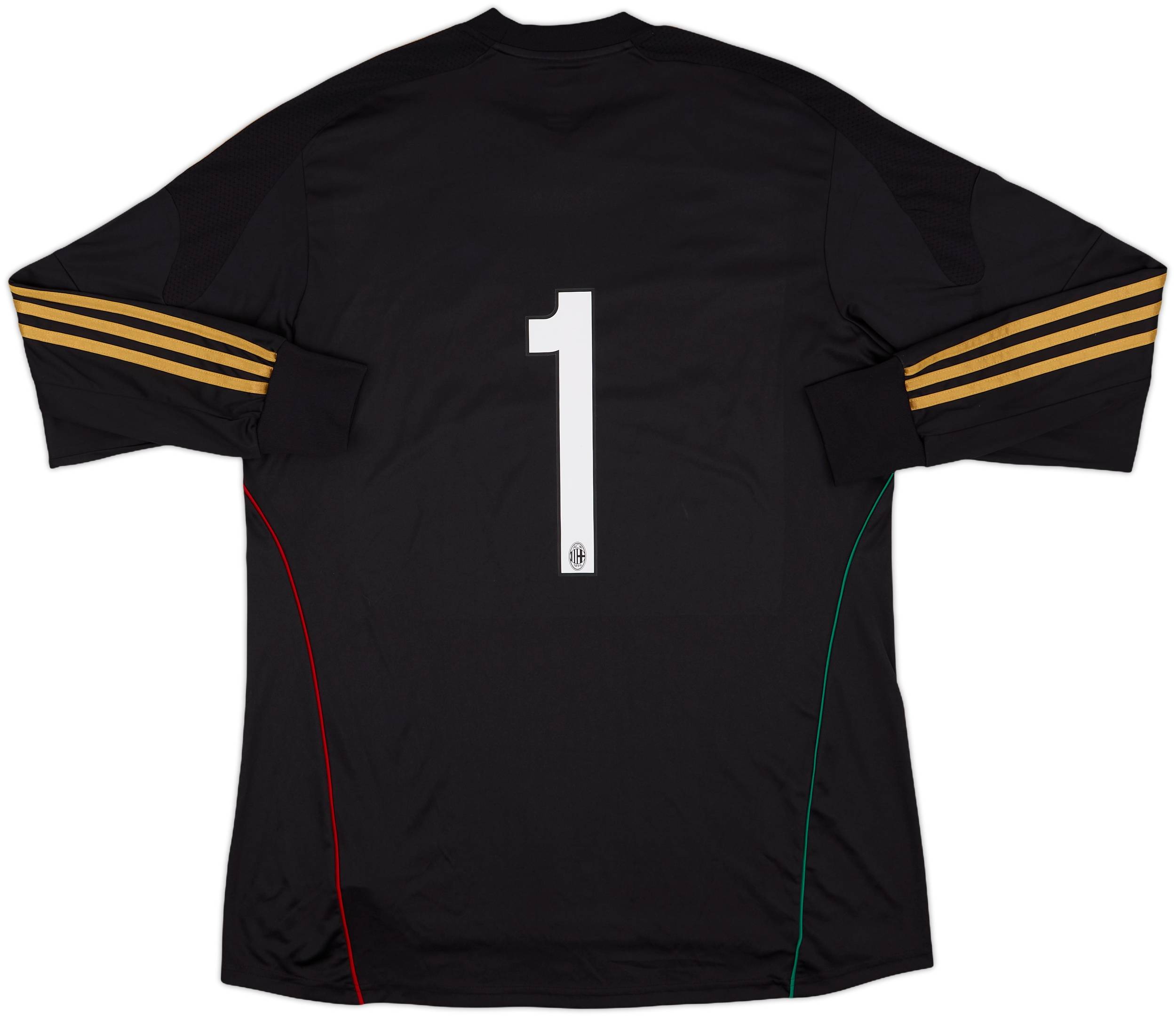 2013-14 AC Milan GK Shirt #1 - 8/10 - (XL)