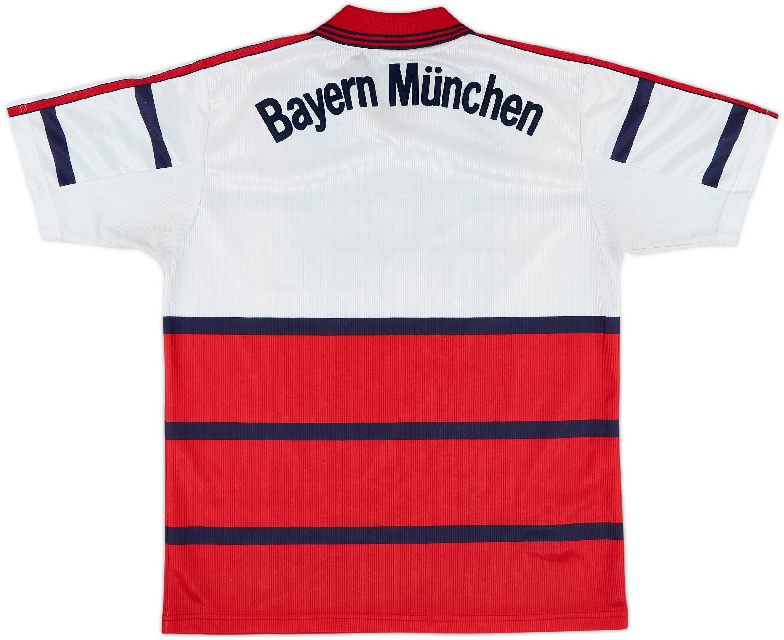 98/99 adidas × BAYERN Away Game Shirts BAYERN MUNICH 1998 1999 AWAY SHIRT FOOTBALL SOCCER JERSEY