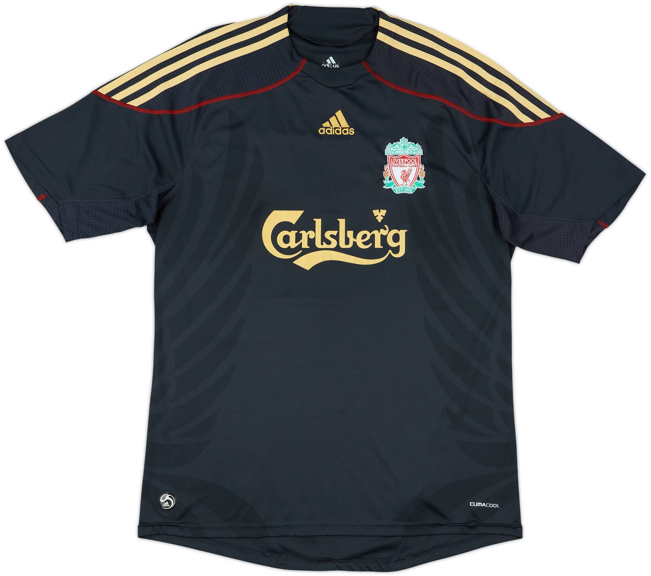 ウェア 09-10 Liverpool AWAY No.9 TORRES 2009-10 Liverpool Away Shirt Torres #9 - 9/10 - (L)