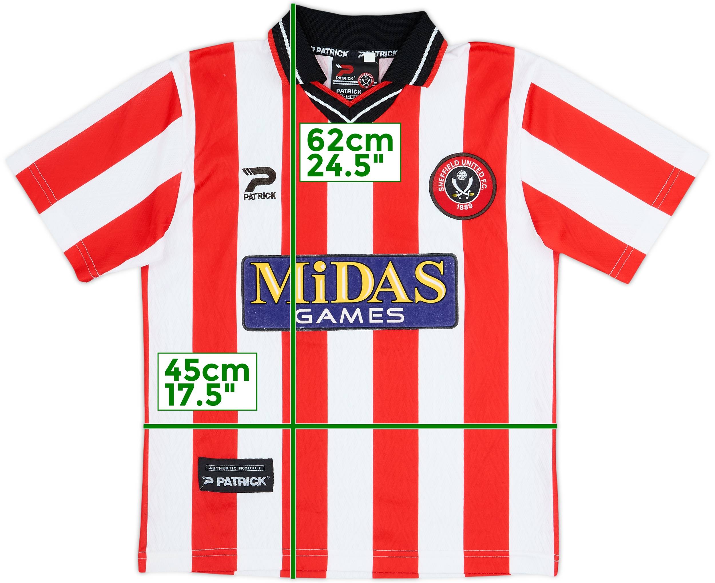 2000-01 Sheffield United Home Shirt - 8/10 - (L.Boys)
