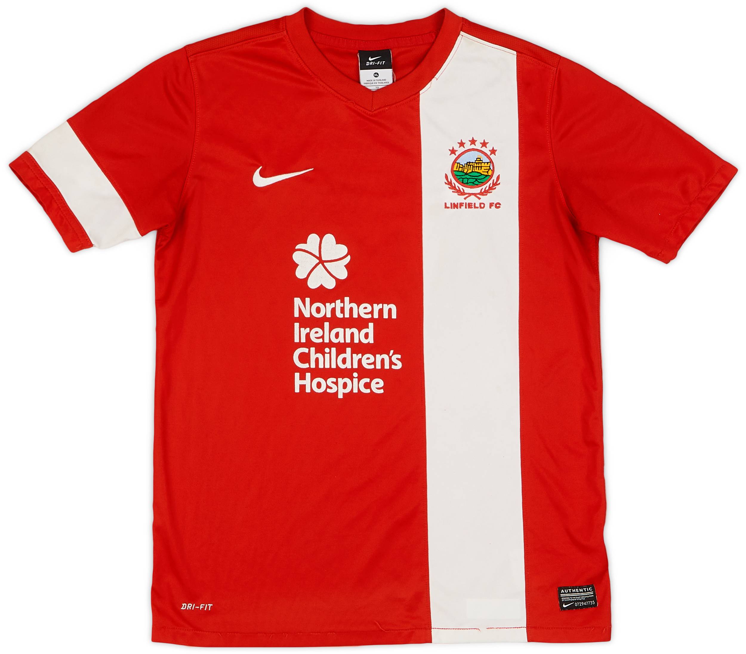 2013-14 Linfield Away Shirt - 7/10 - (XL)