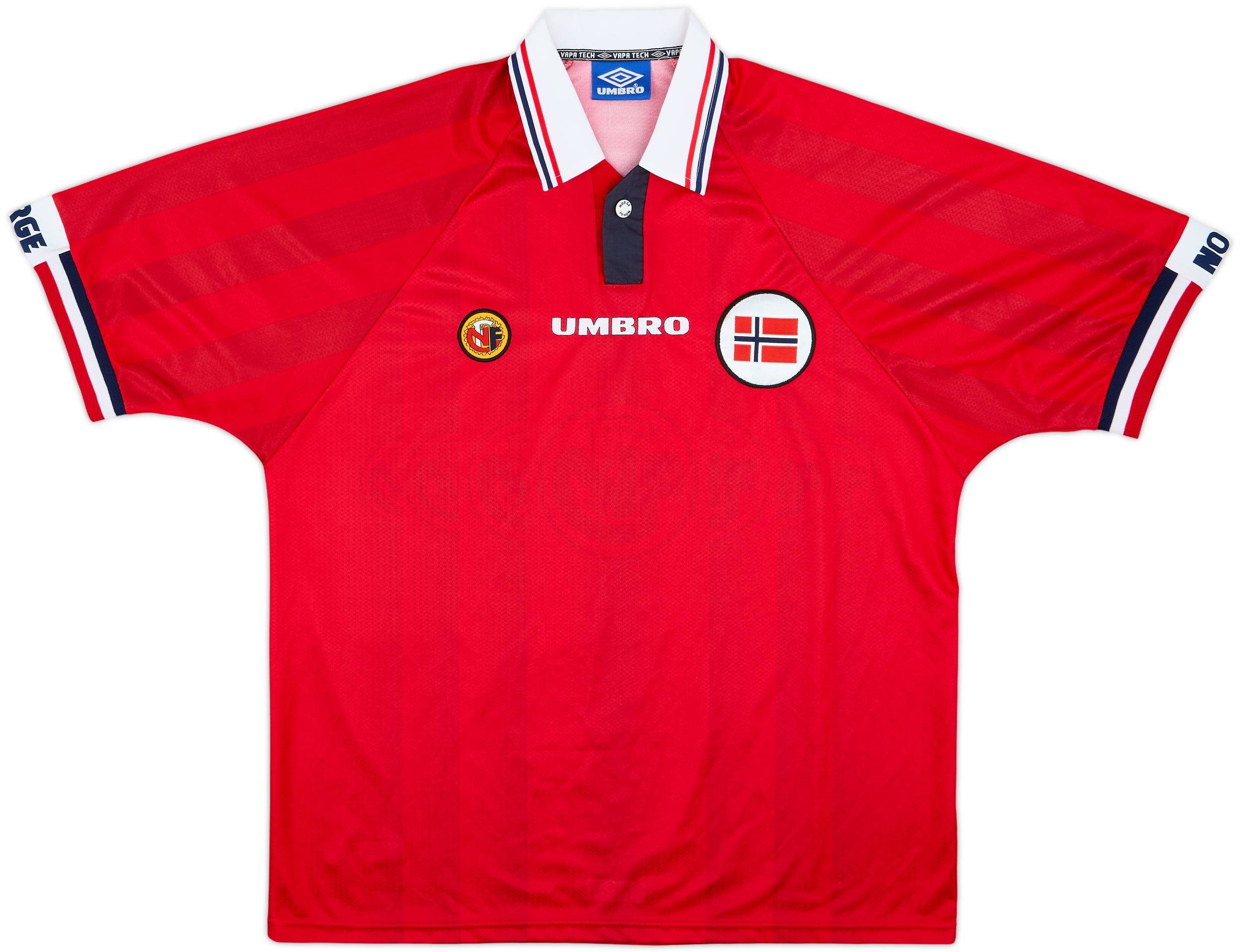 1998-00 Norway Home Shirt