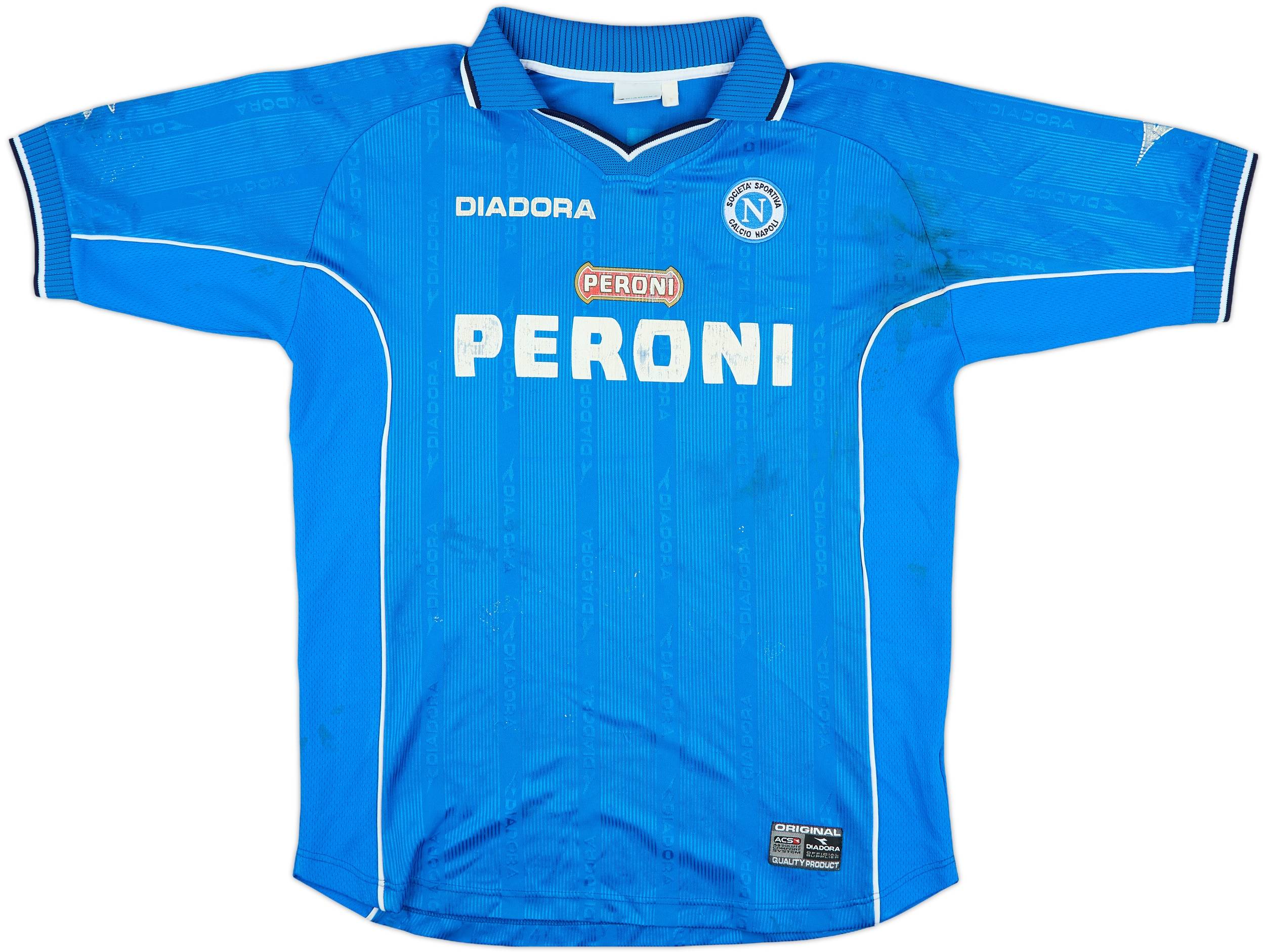 NAPOLI ナポリ ユニフォーム 00/01 アモルーゾ NAPOLI ナポリ ユニフォーム 00/01 アモルーゾ - メルカリ