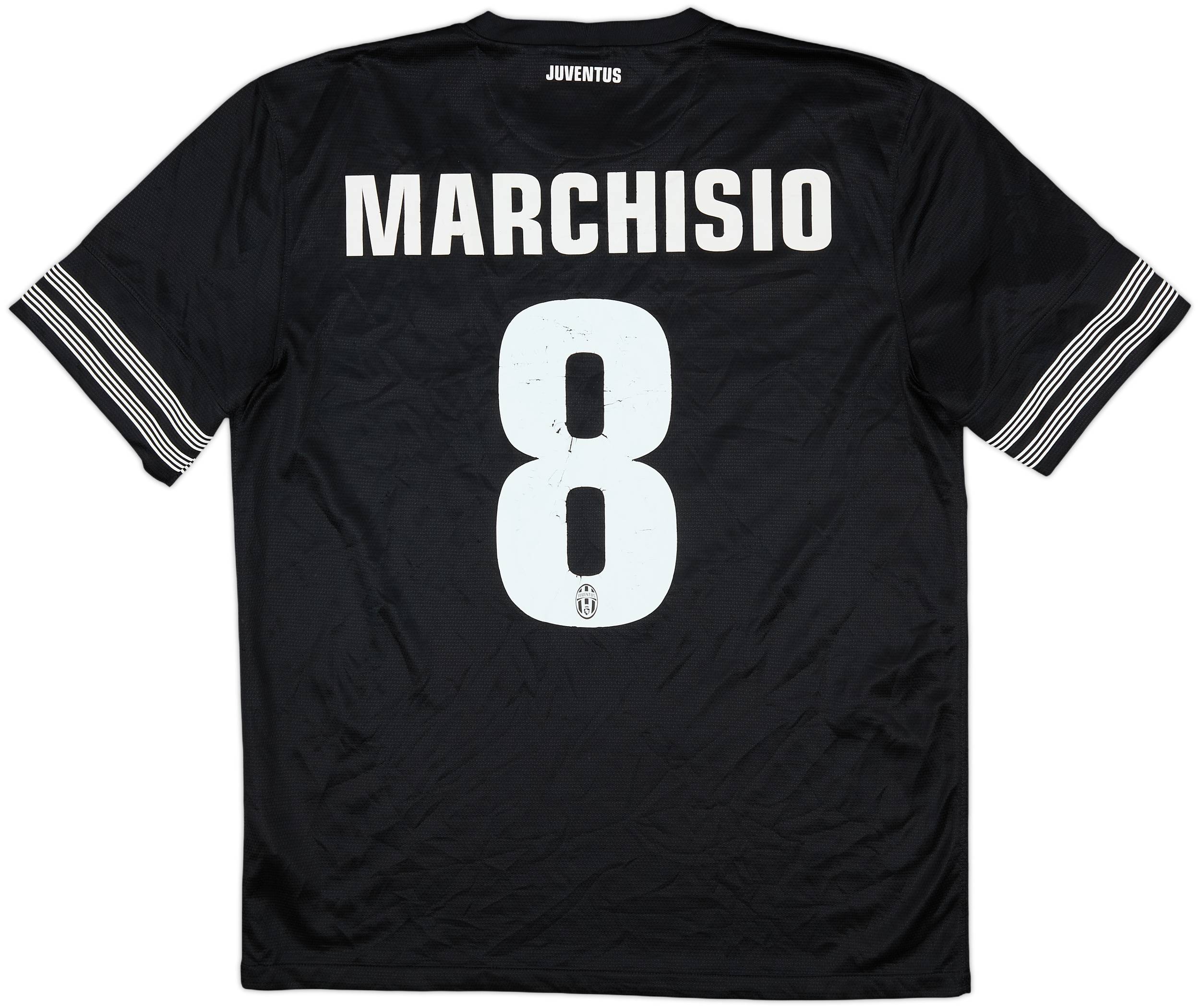 ユベントス 2012-13 #8 マルキジオ ユニフォーム 2012-13 Juventus Home Shirt Marchisio #8 - 9/10 - (M)