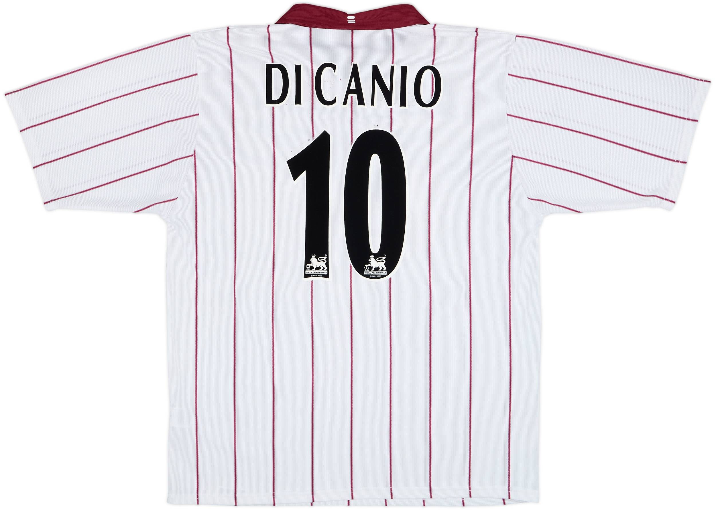 2002-03 West Ham Away Shirt Di Canio #10 - 6/10 - (XXL)