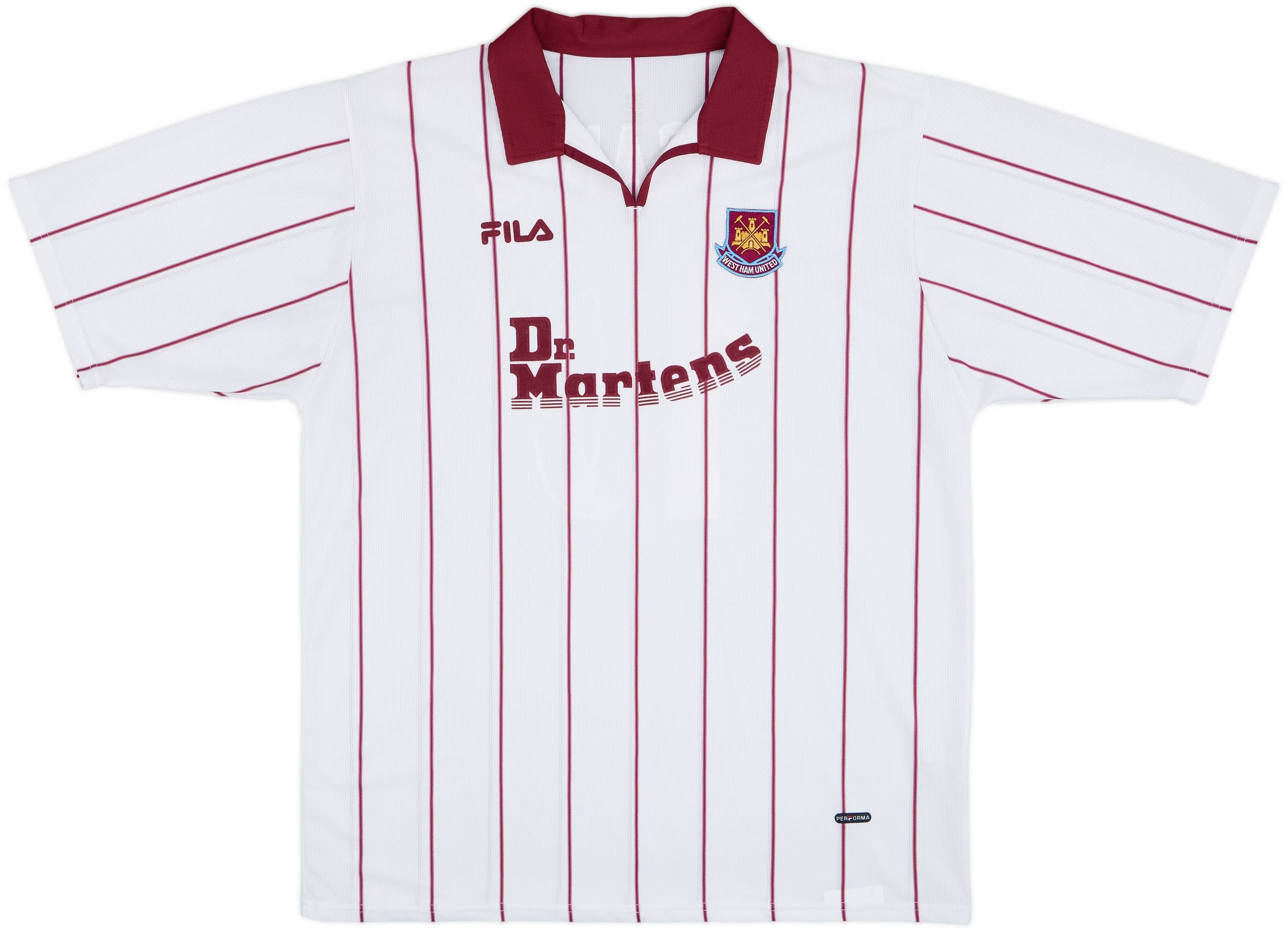 2002-03 West Ham Away Shirt Di Canio #10 - 6/10 - (XXL)