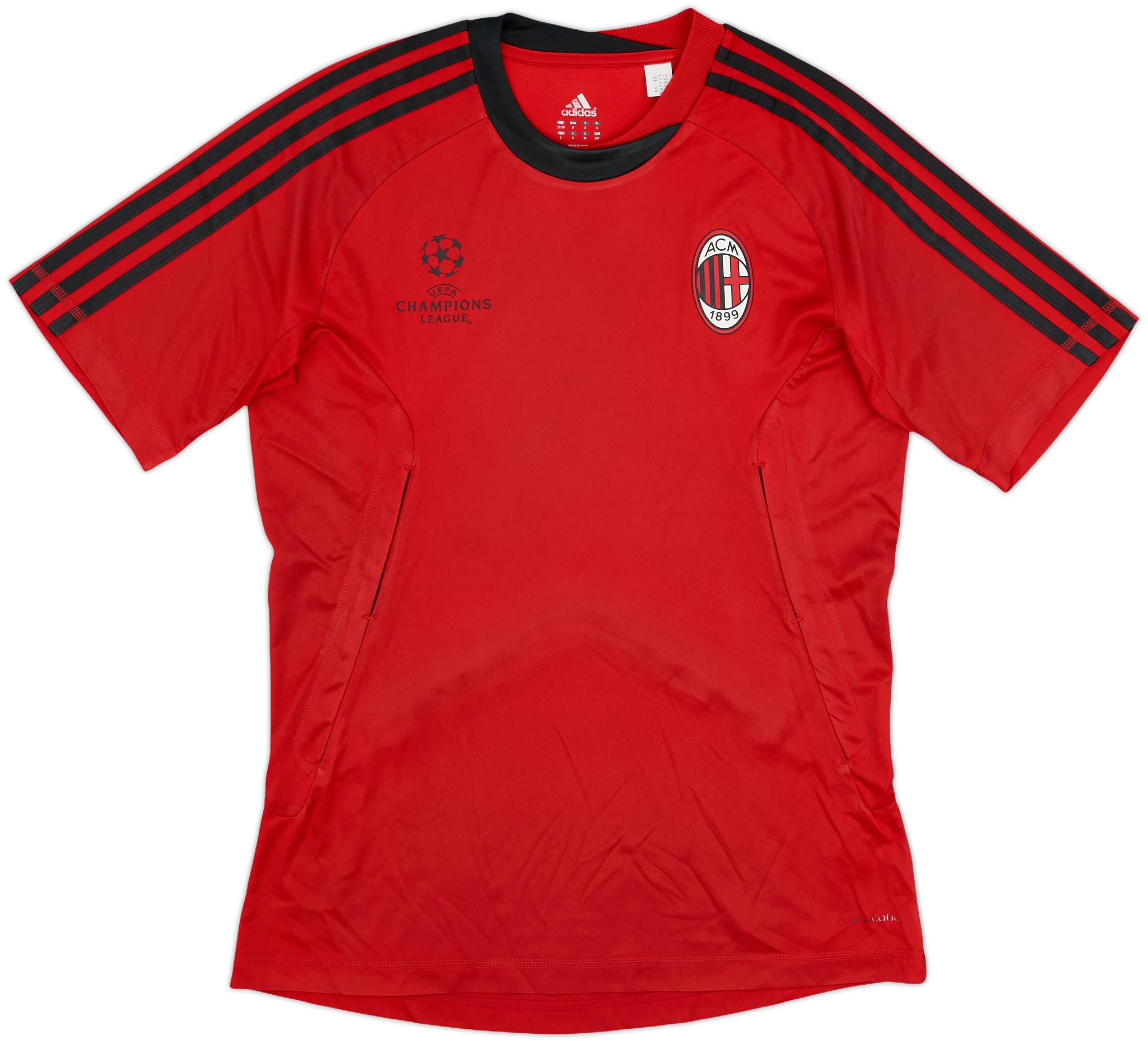 adidas AC MILAN tシャツ 2002-03 AC Milan adidas Training Shirt - 7/10 - (L)