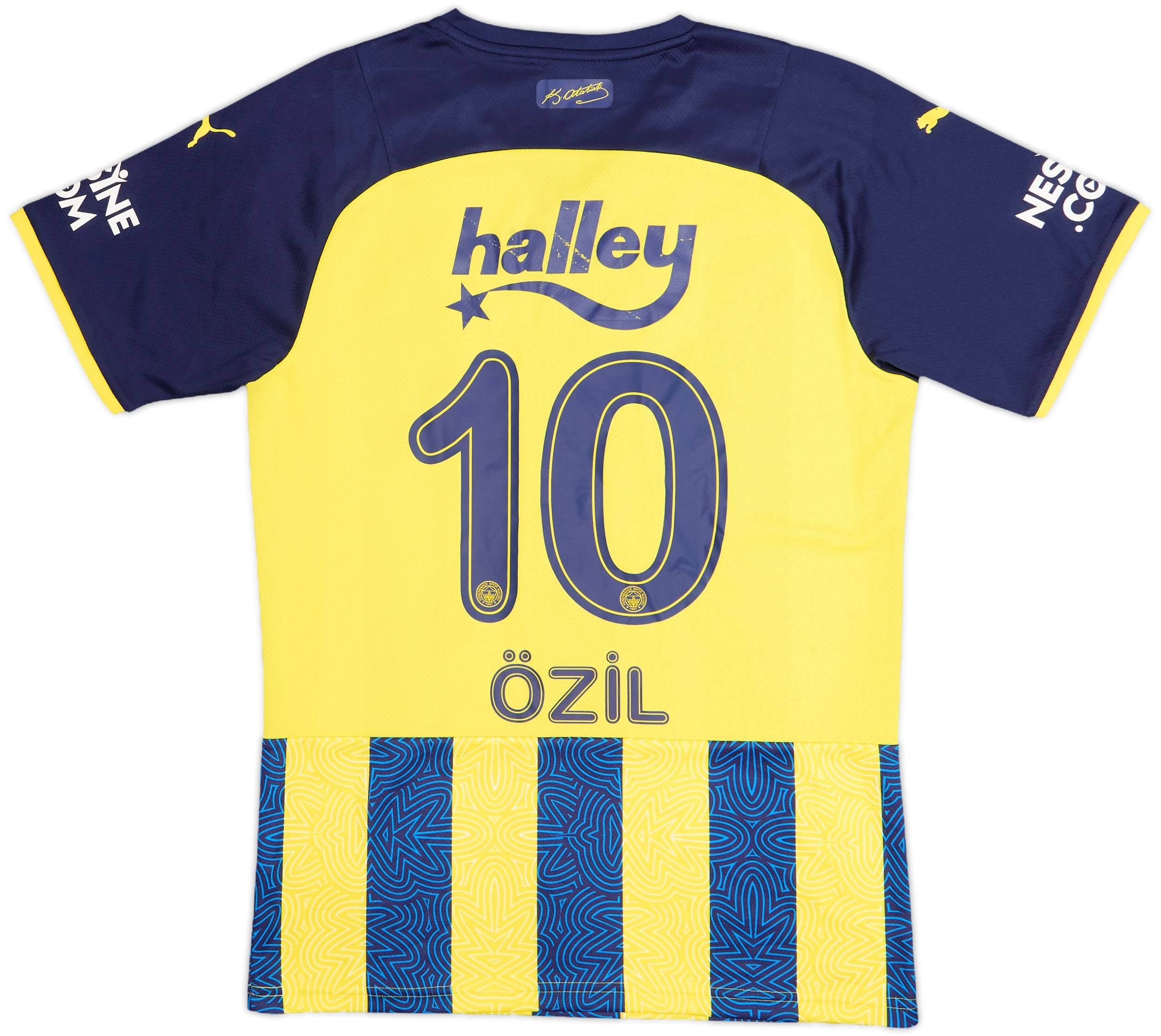 2021-22 Fenerbahce Home Shirt Ozil #10 - 6/10 - (S)