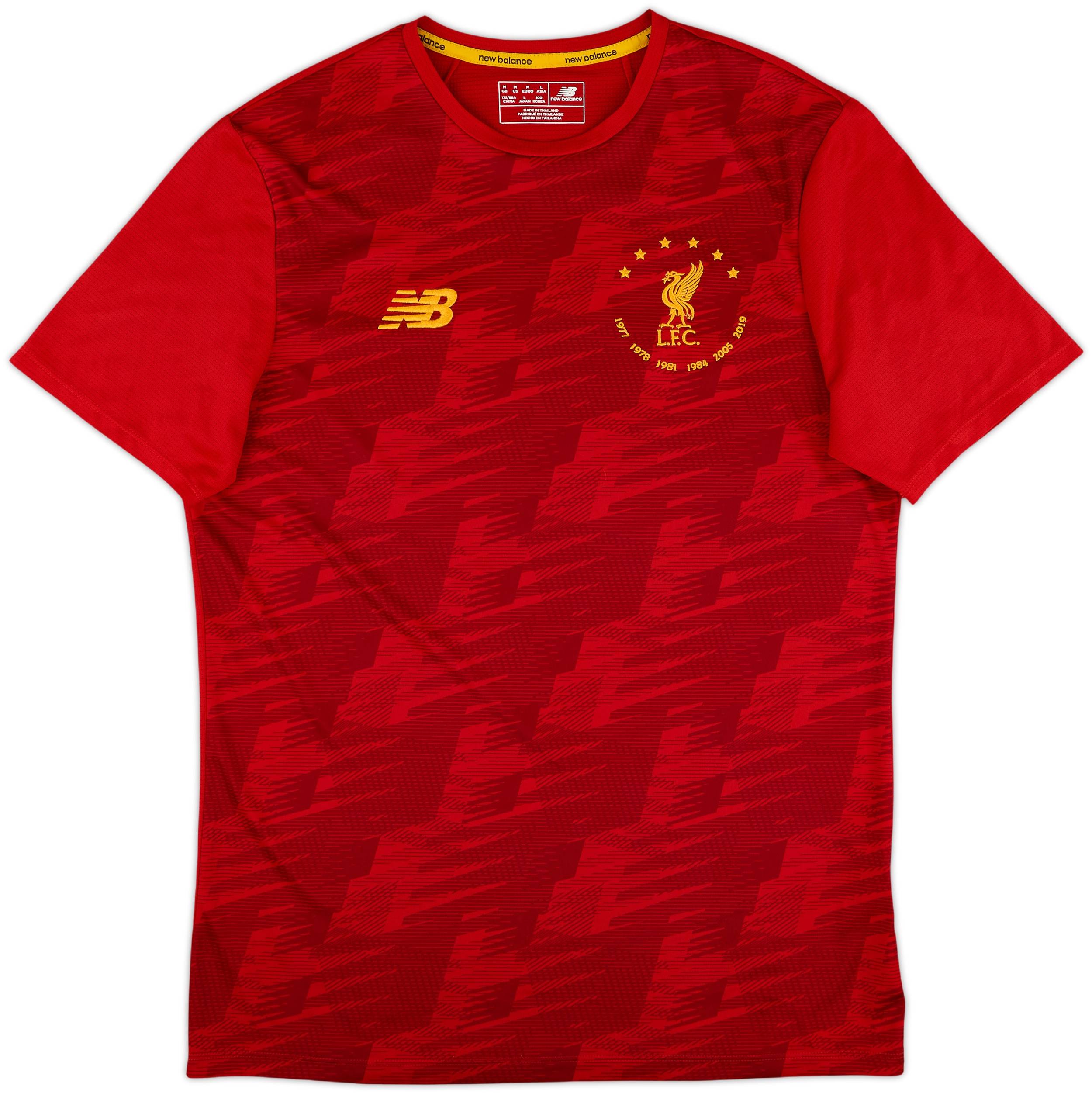 2019-20 Liverpool New Balance Training Shirt - 10/10 - (M)